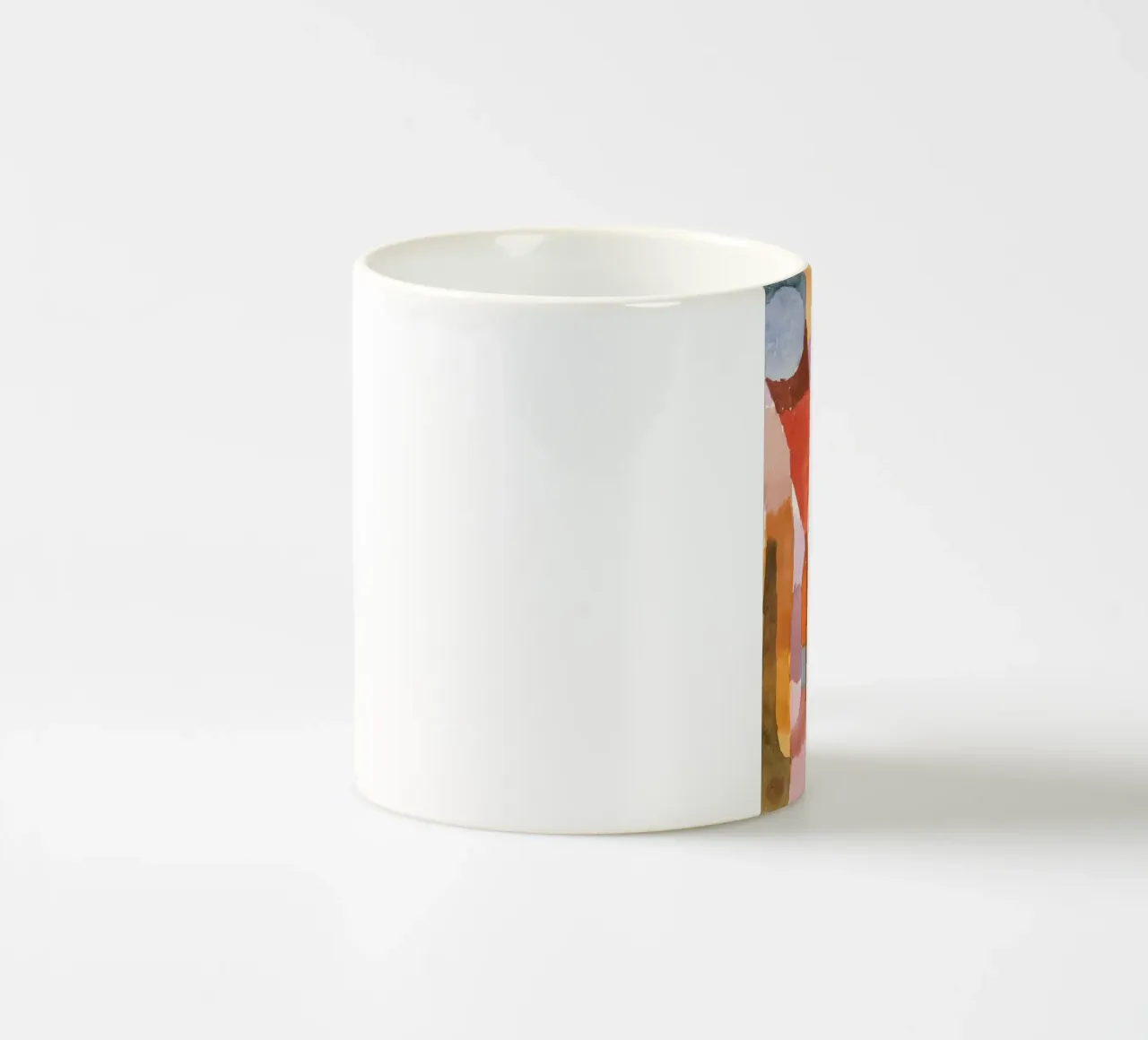 movement of vaulted chambers keramische mok van Melanie Tintilier