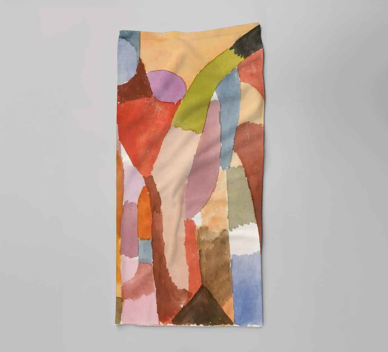 movement of vaulted chambers serviette de bain de Melanie Tintilier