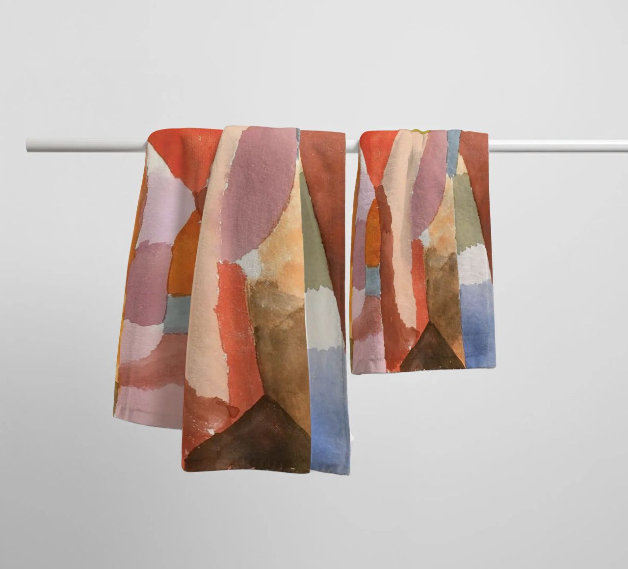 movement of vaulted chambers serviette de bain de Melanie Tintilier