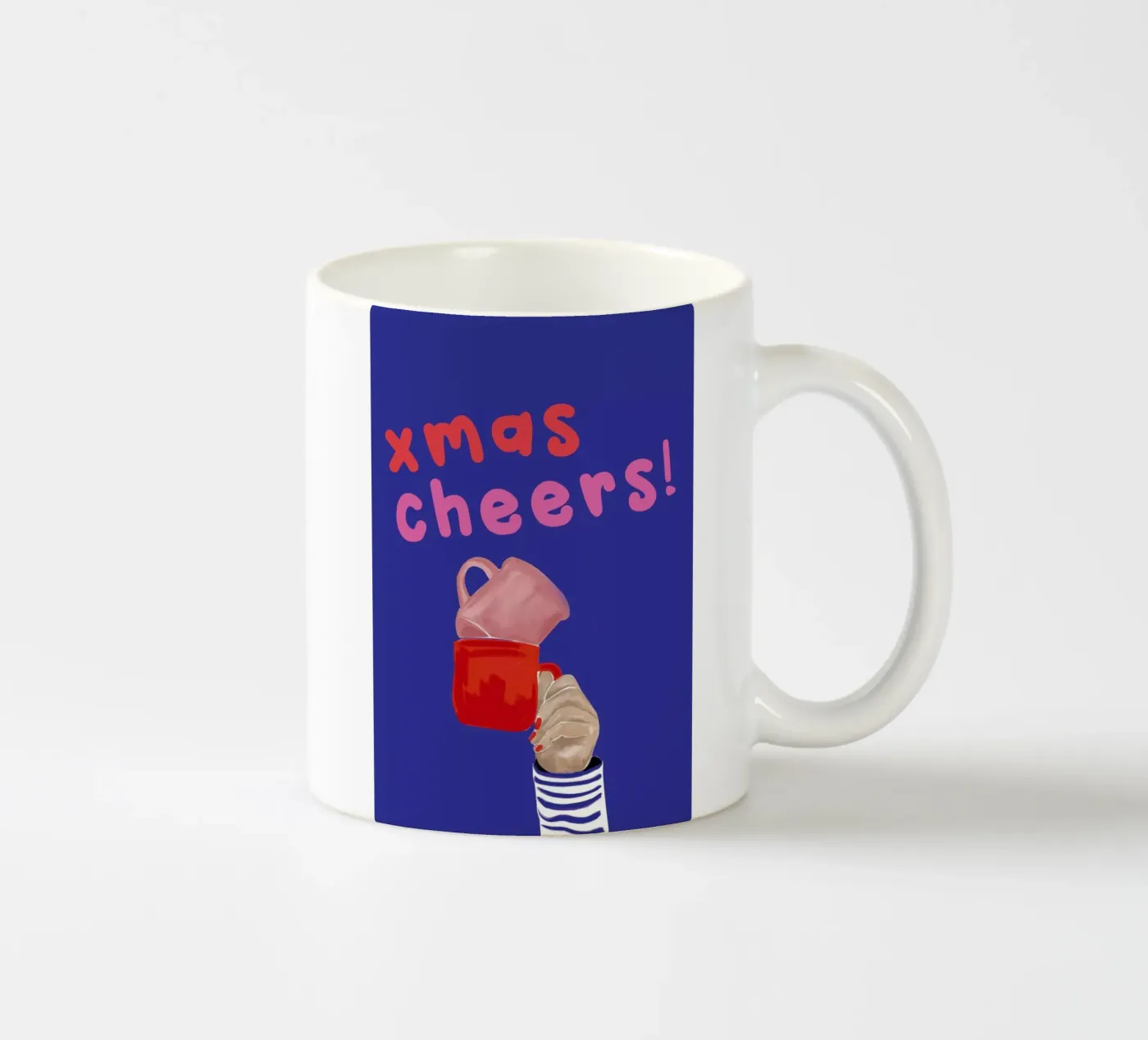Cheers ceramic mug by XOXO Arte