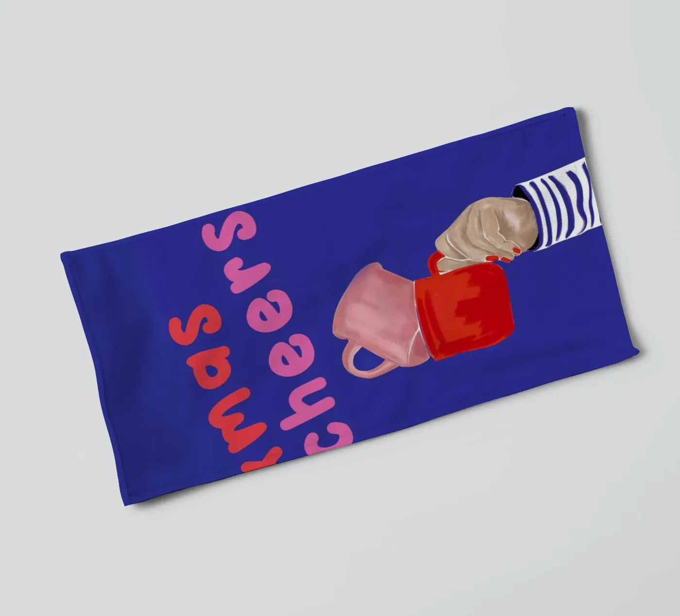 Cheers badhanddoek van XOXO Arte