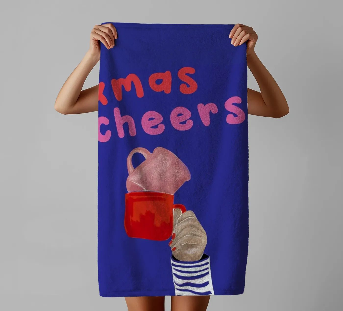 Cheers badhanddoek van XOXO Arte