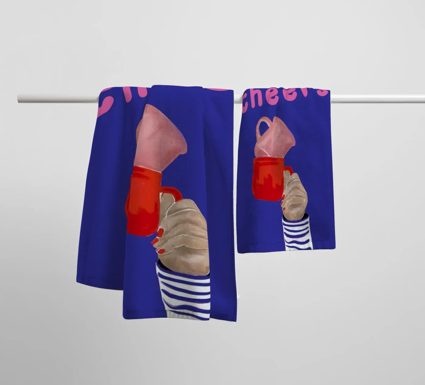 Cheers badhanddoek van XOXO Arte