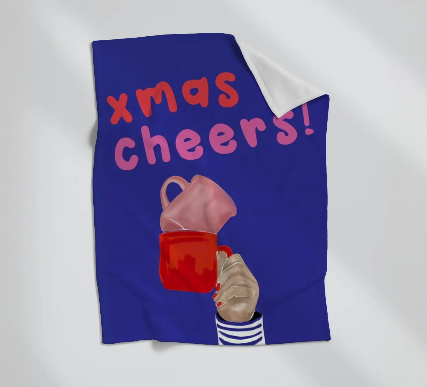 Cheers Fleecedecke von XOXO Arte