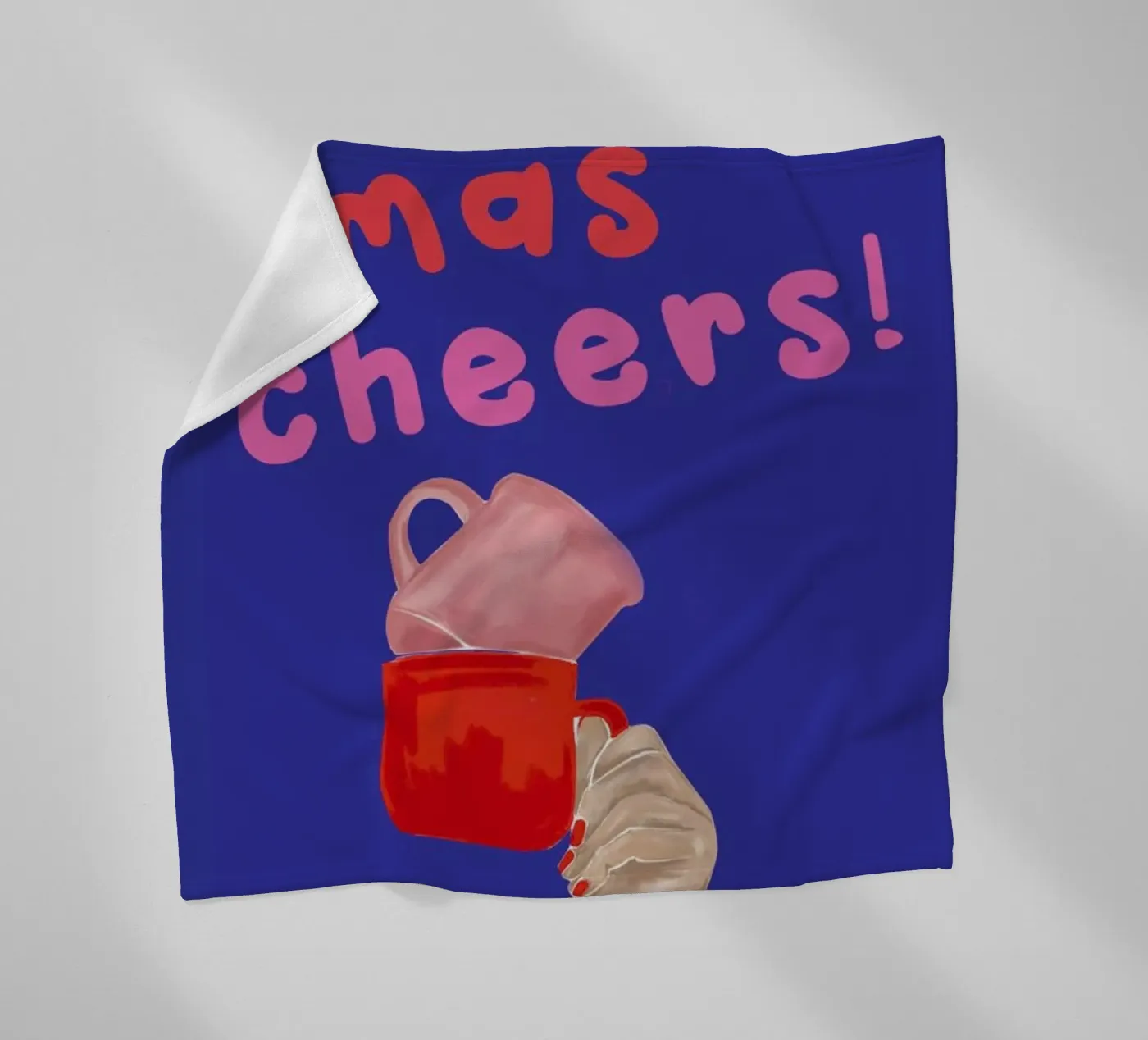 Cheers Fleecedecke von XOXO Arte
