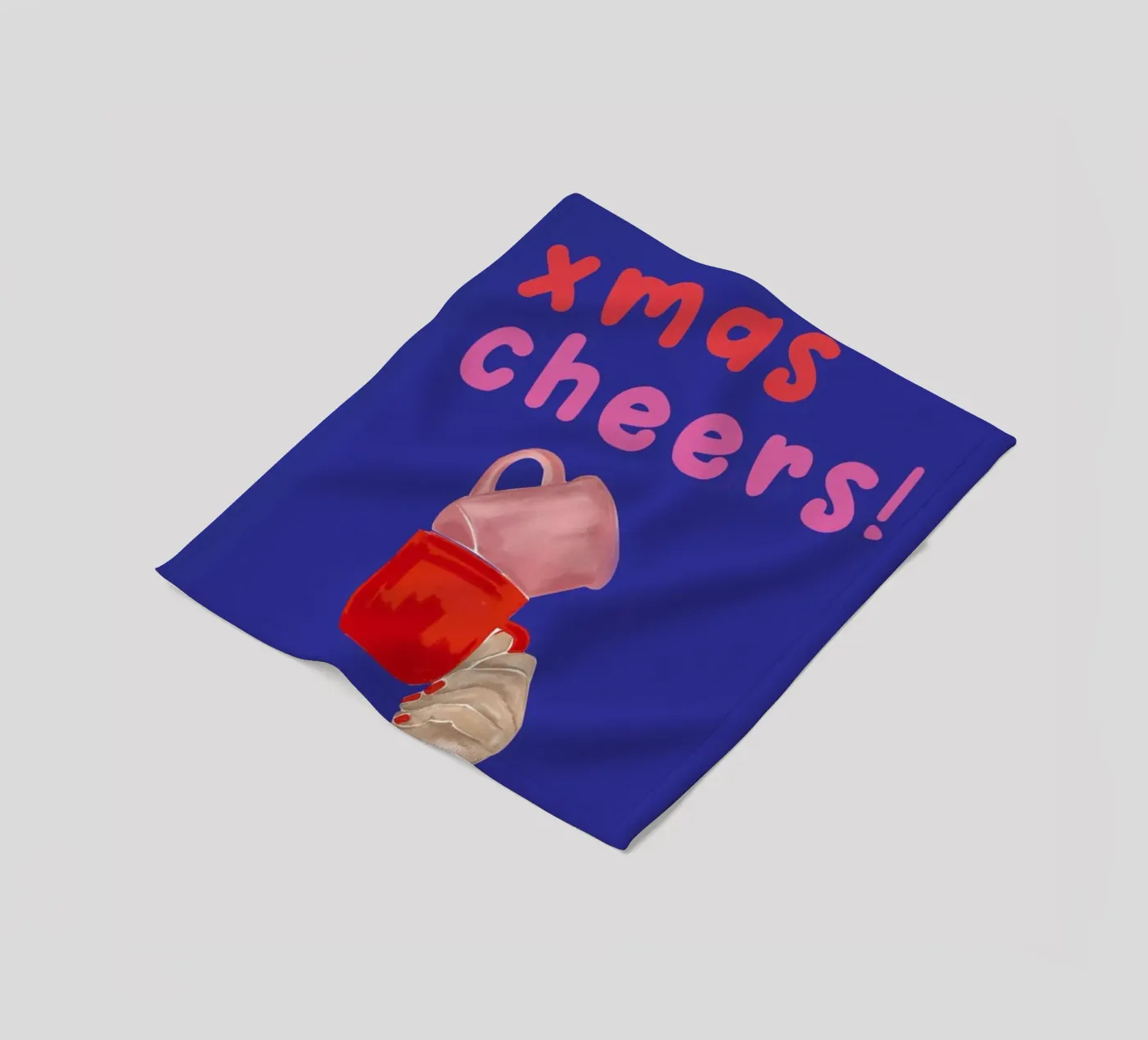Cheers Fleecedecke von XOXO Arte