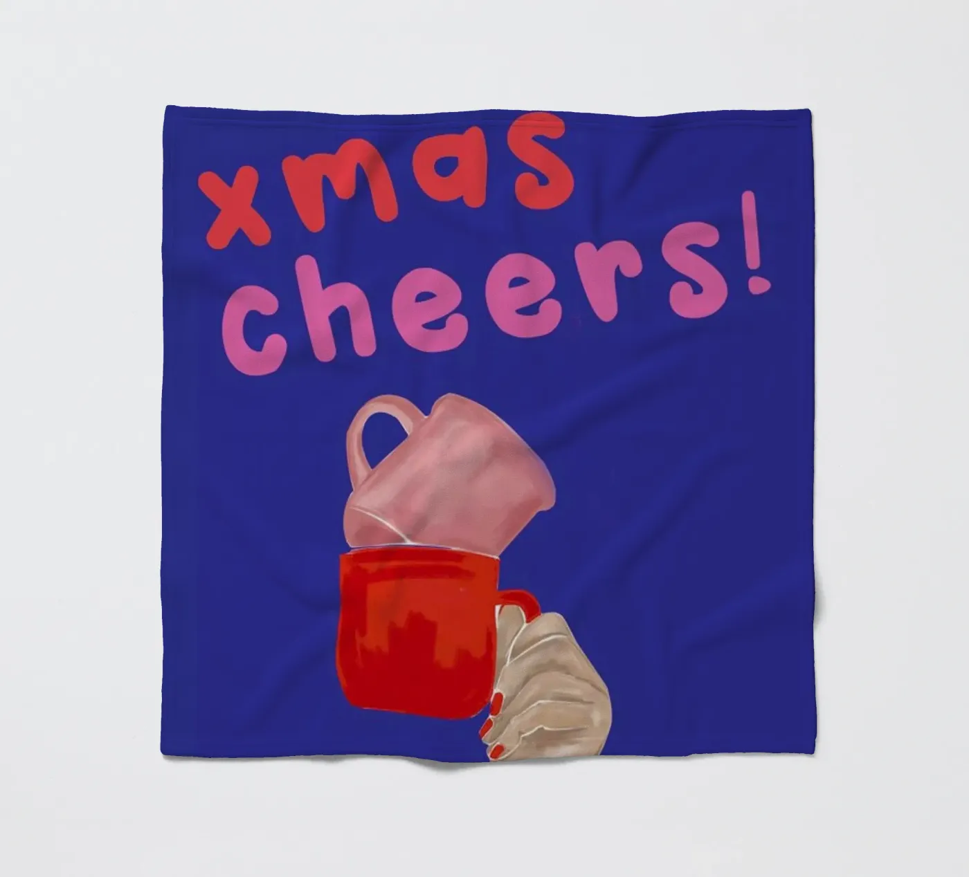 Cheers Fleecedecke von XOXO Arte