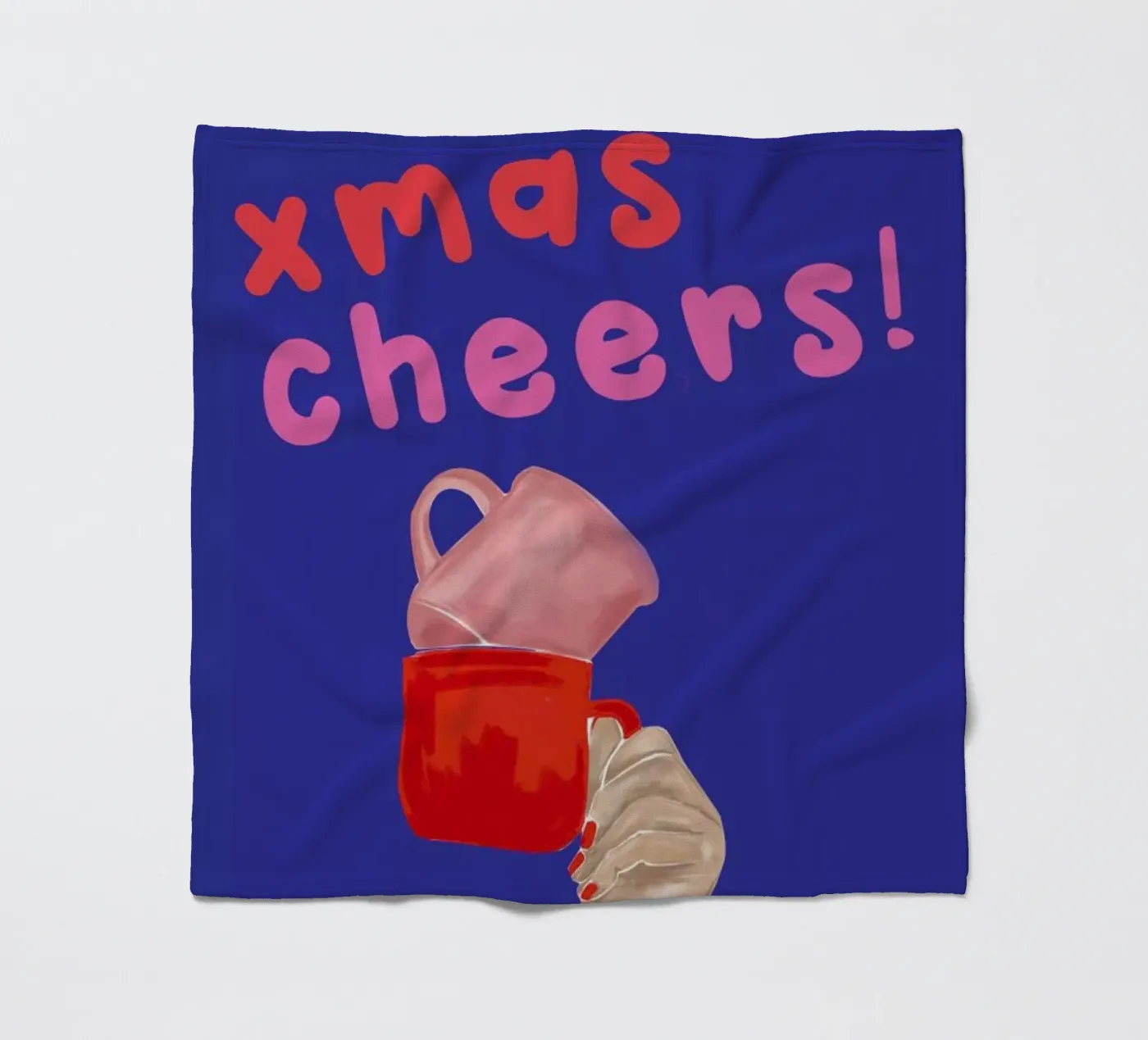 Cheers fleecedeken van XOXO Arte