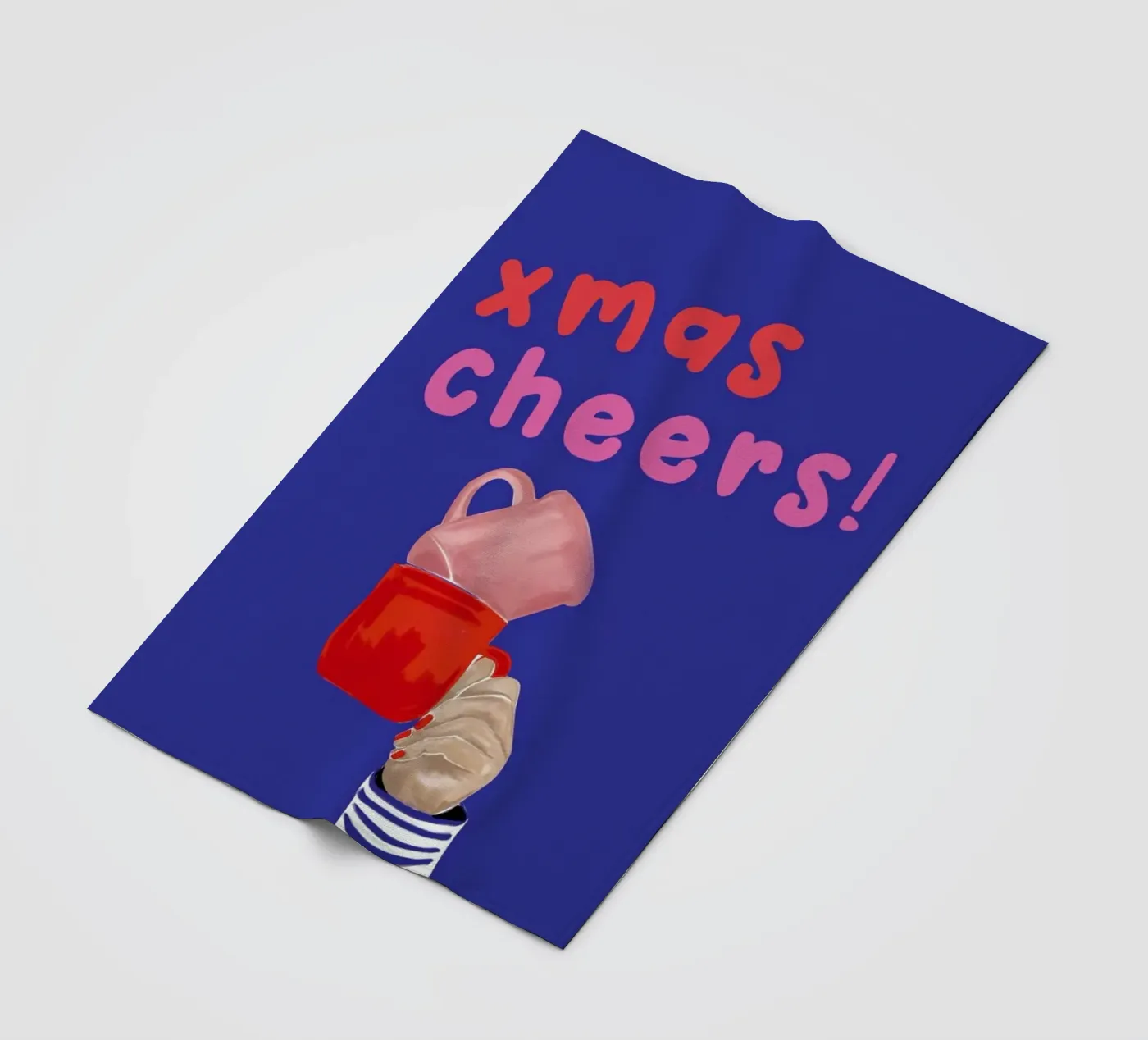 Cheers Fleecedecke von XOXO Arte