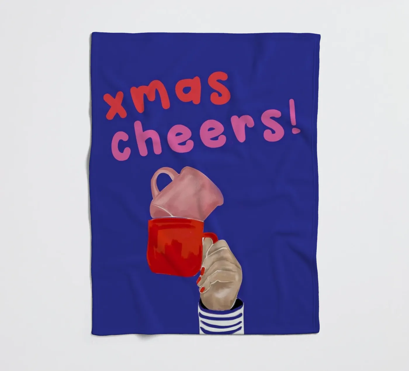 Cheers Fleecedecke von XOXO Arte