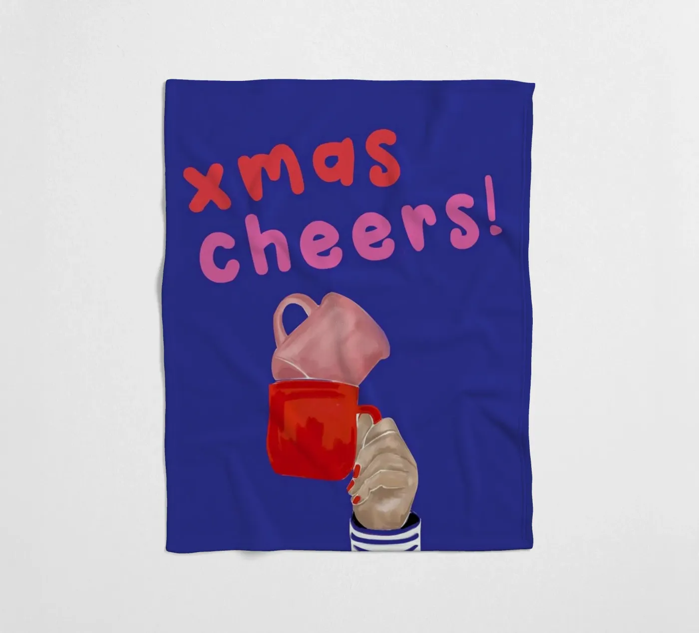 Cheers Fleecedecke von XOXO Arte