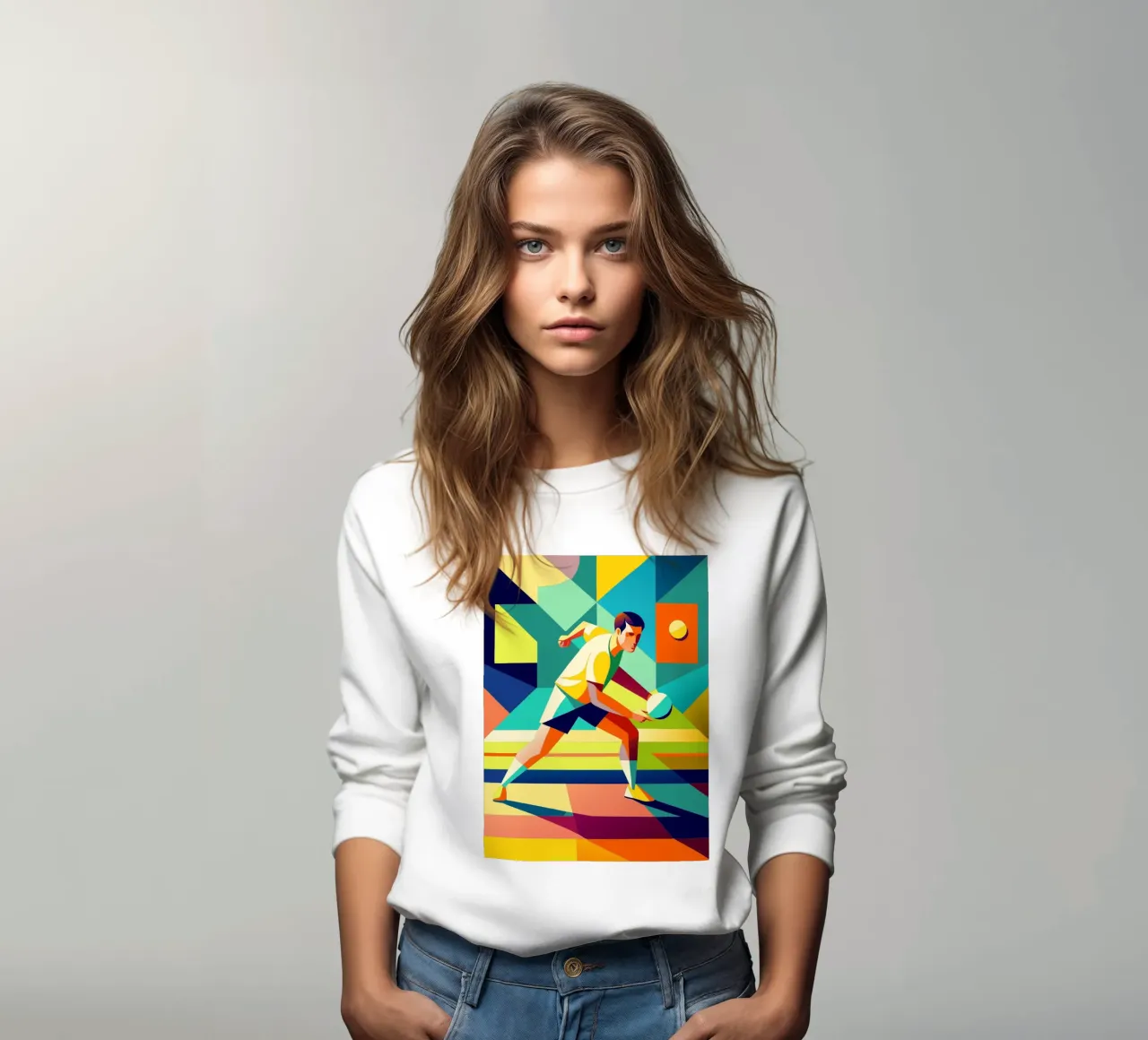 tenis de mesa deporte vector imaginación sudadera de Faiza