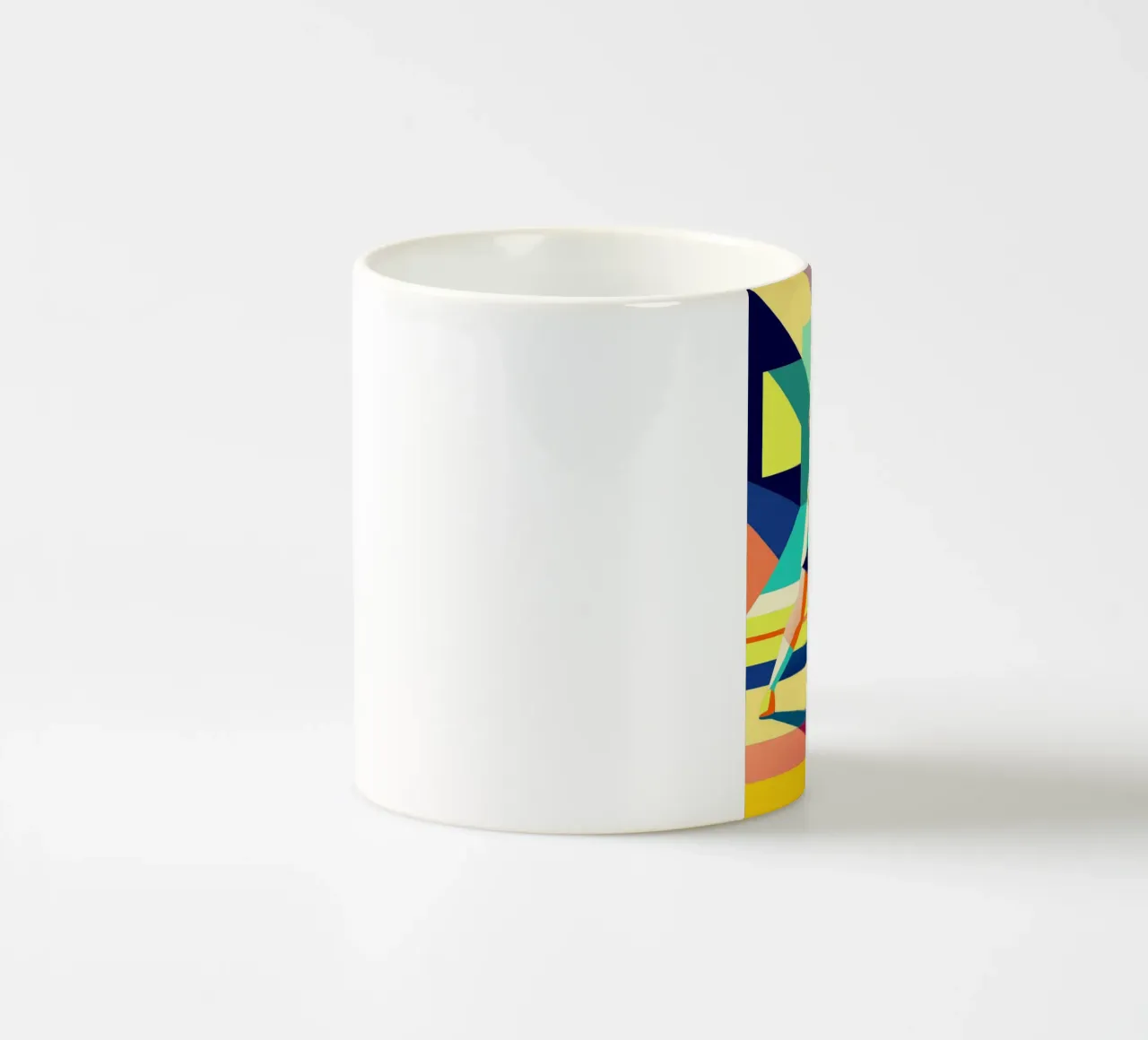 ping pong sport immaginazione vettoriale tazza in ceramica da Faiza