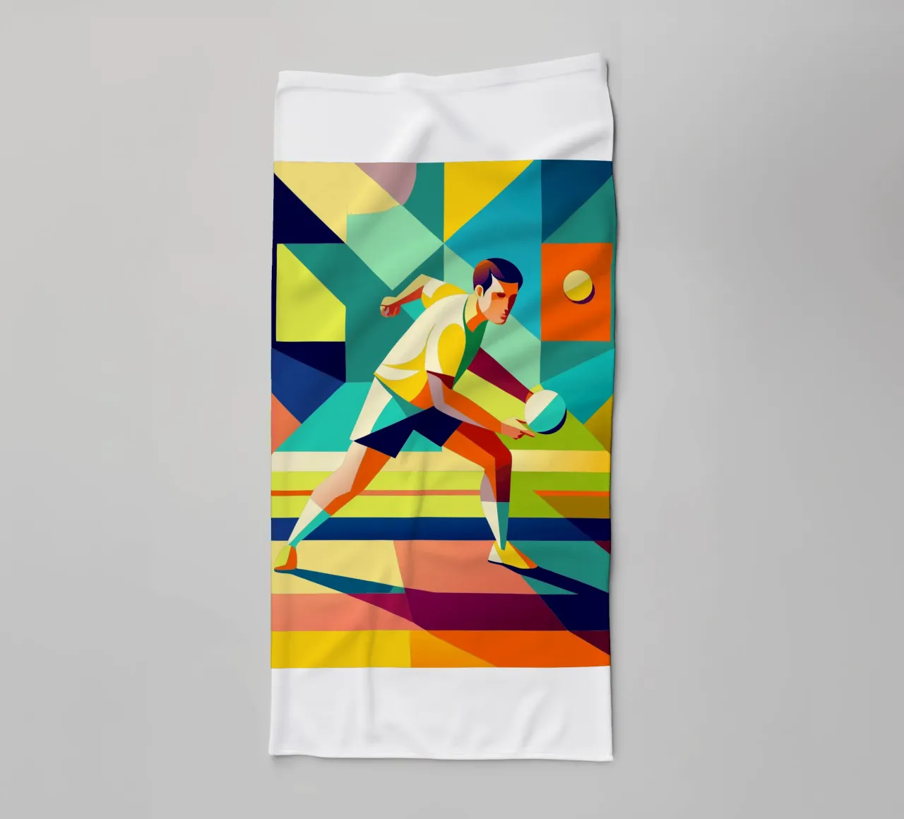 table tennis sport vector imagination towel by Faiza