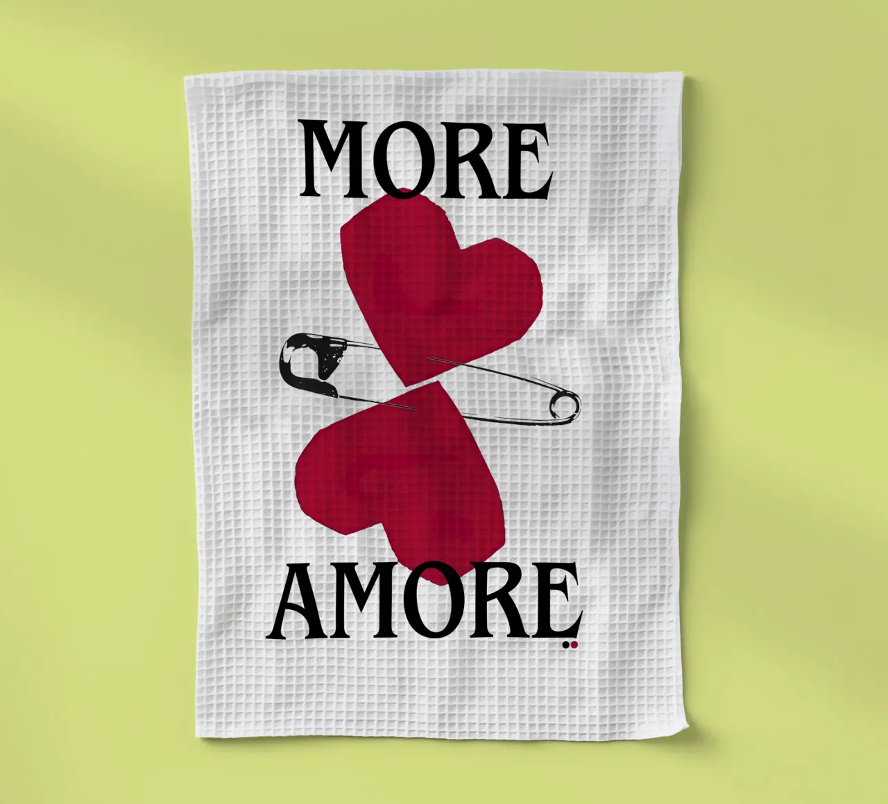 More Amore – Love, Louder canovaccio da cucina da Attaboy Dsgn
