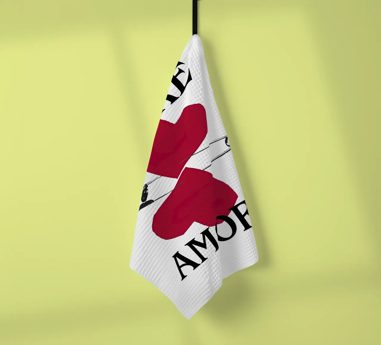 More Amore – Love, Louder canovaccio da cucina da Attaboy Dsgn