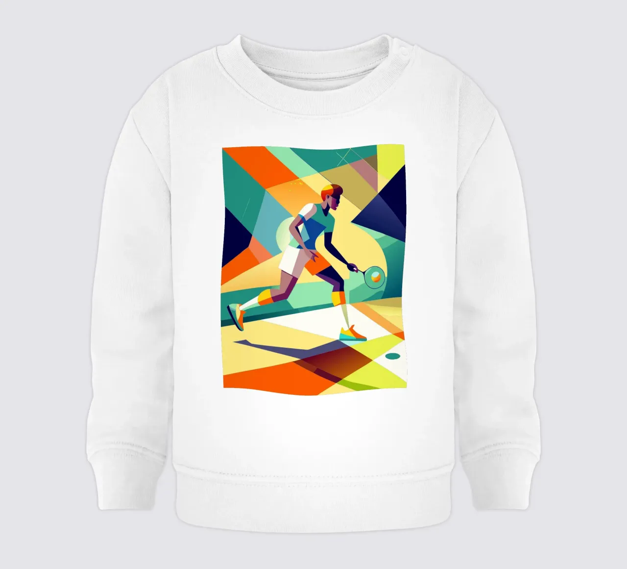 tenis deporte vector imaginación sudadera de bebé de Faiza