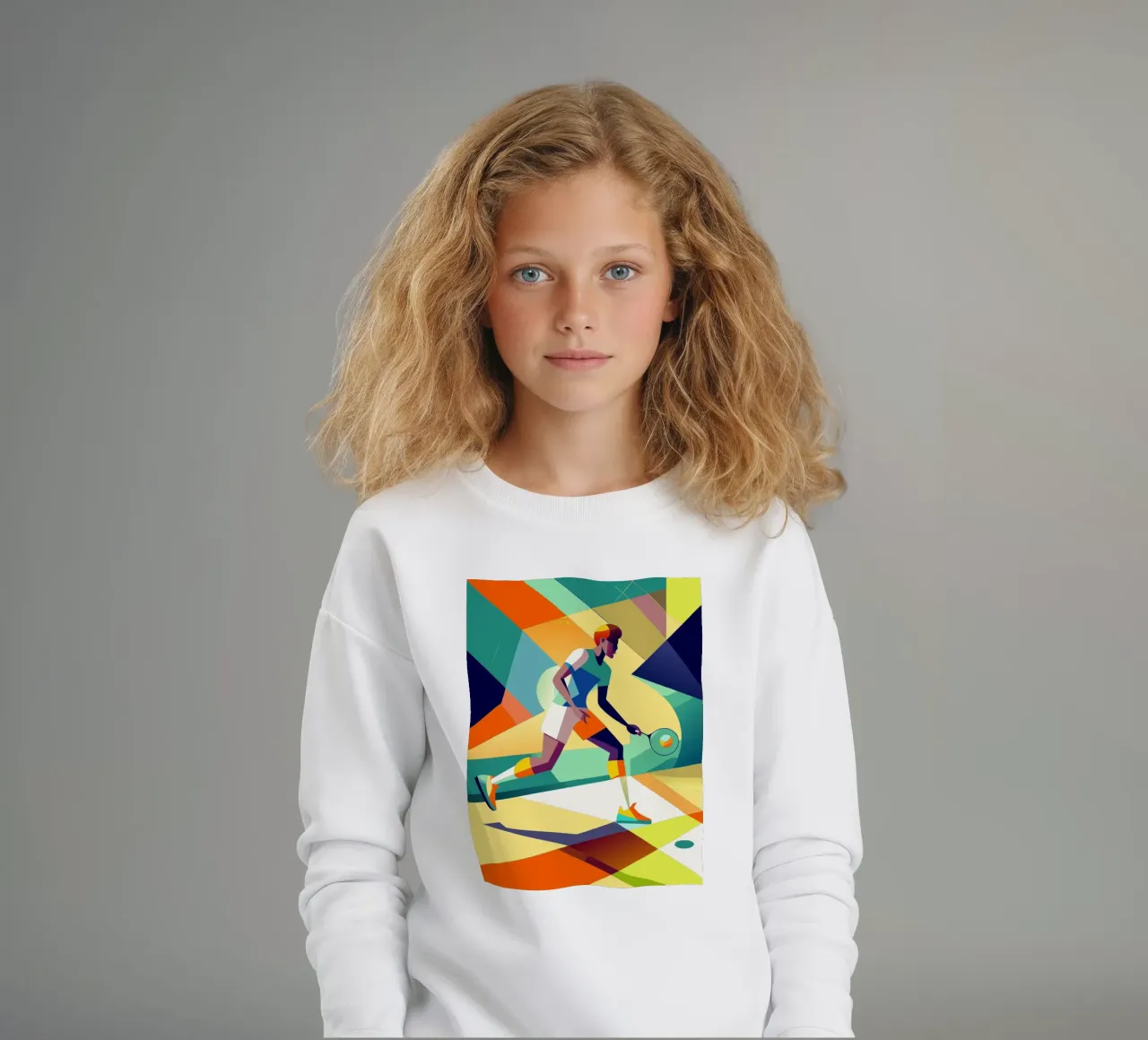 tenis deporte vector imaginación sudadera para niño de Faiza