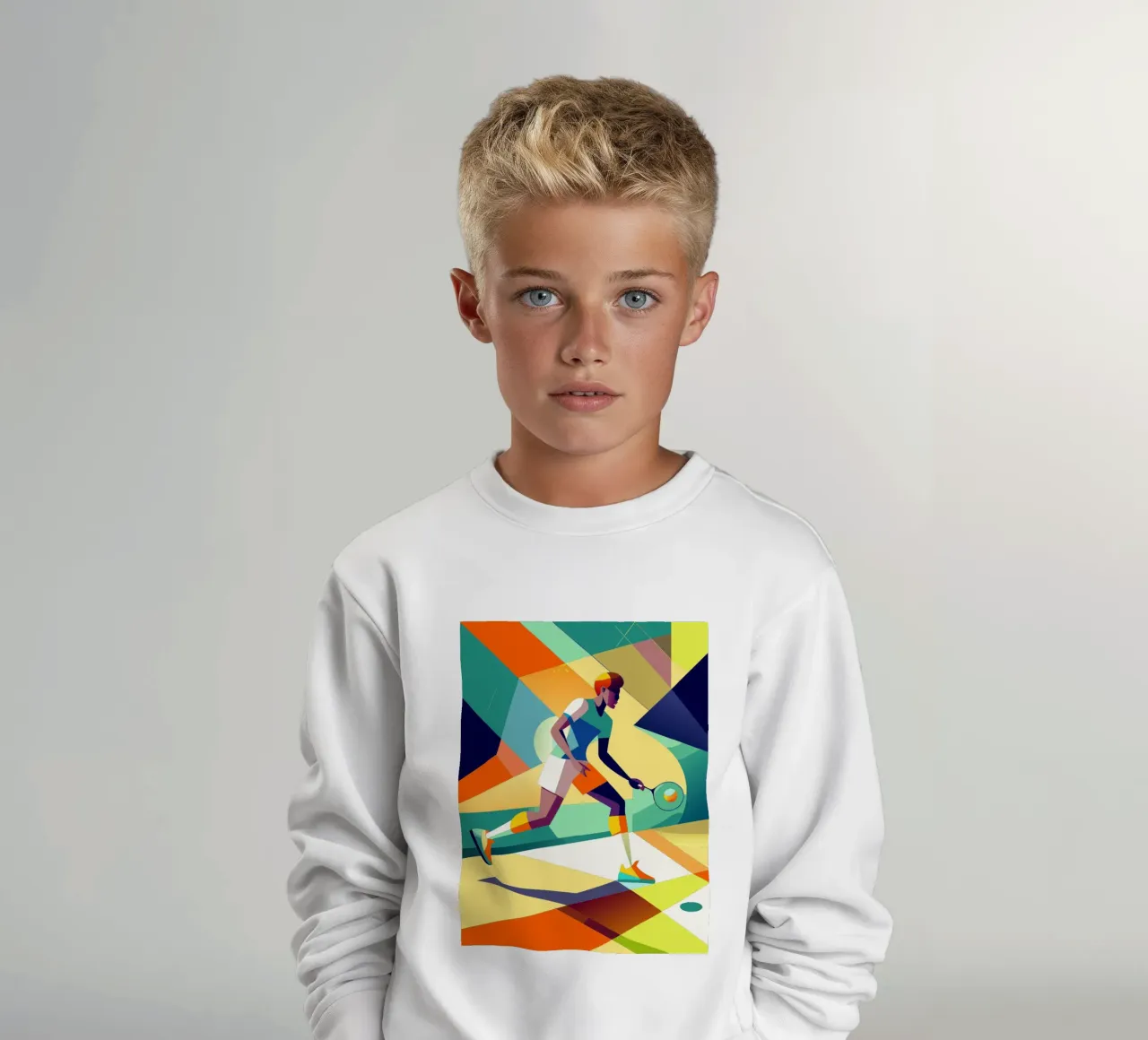 tenis deporte vector imaginación sudadera para niño de Faiza