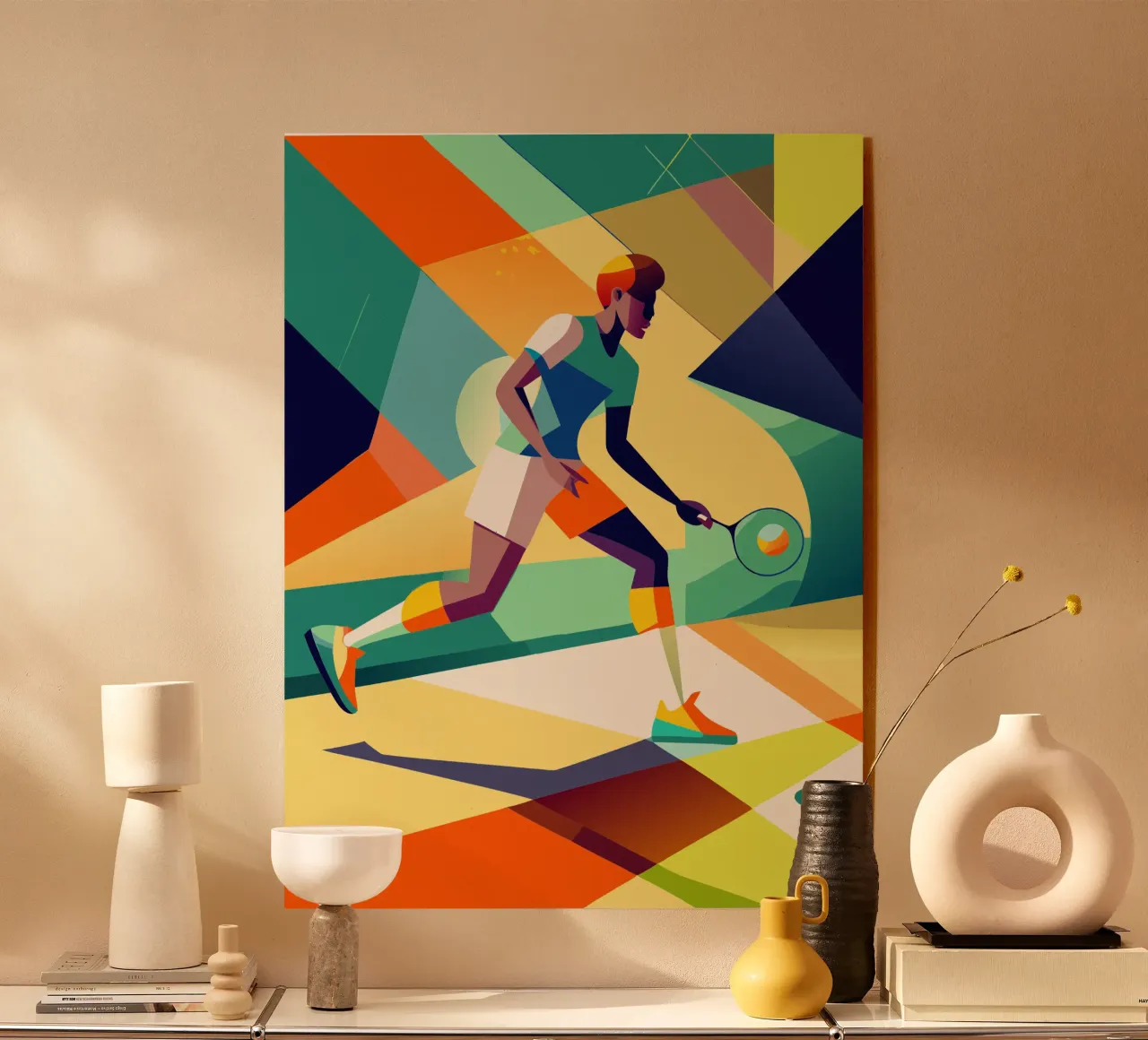 tenis deporte vector imaginación metacrilato de Faiza