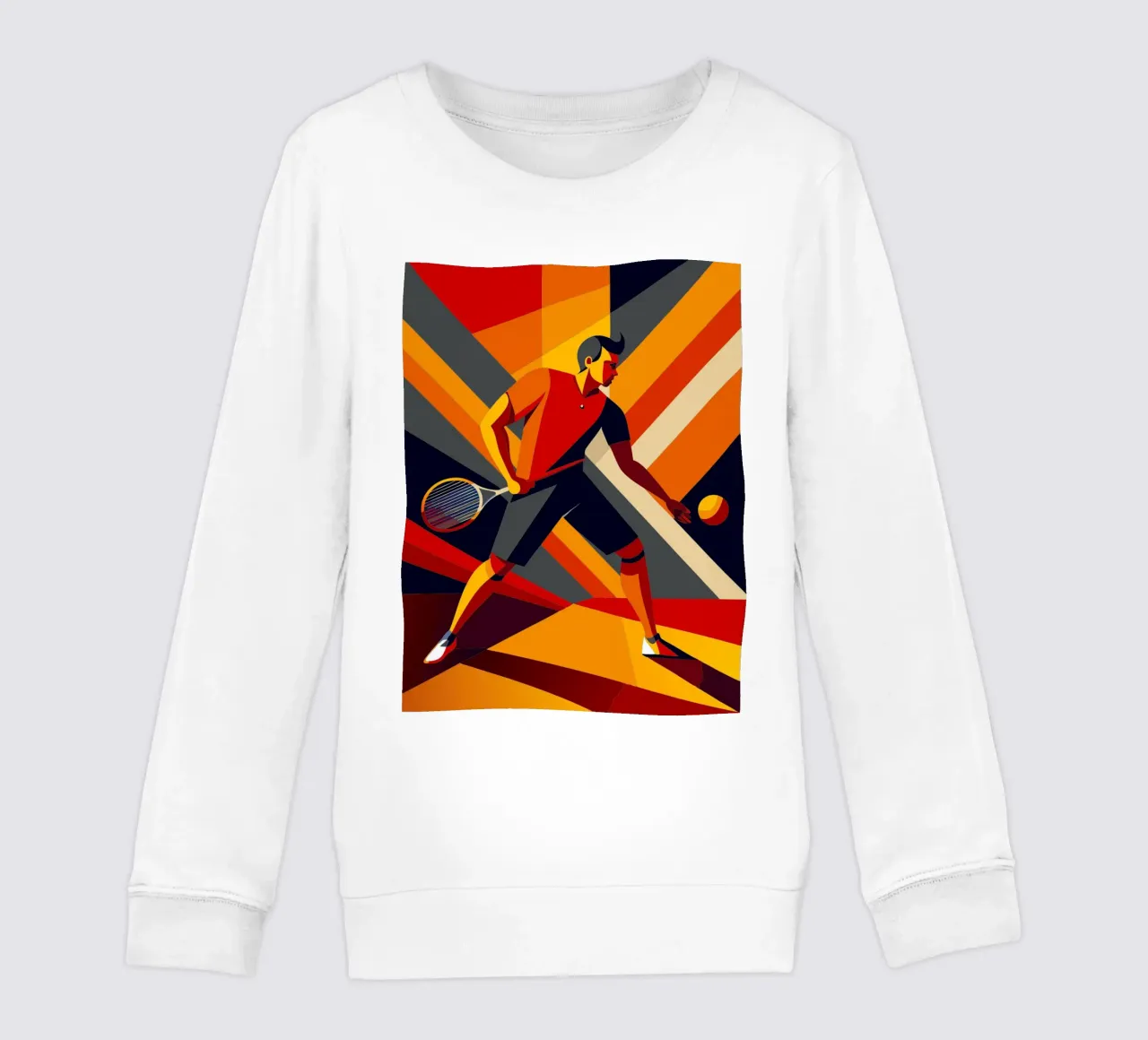 tenis deporte vector imaginación sudadera para niño de Faiza