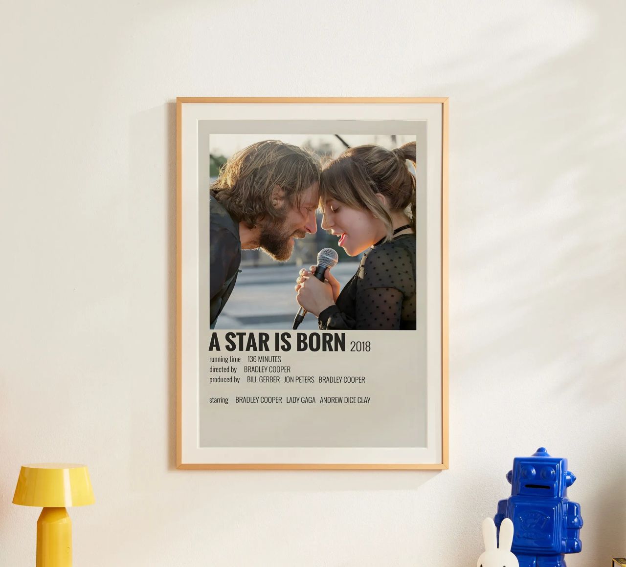 A STAR IS BORN 2018 Poster von MVFminimalist