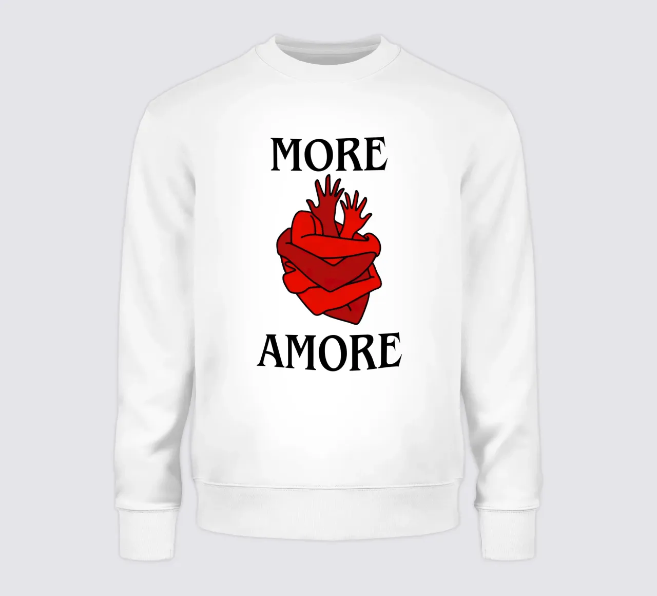 More Amore – Wrapped in Love felpa da Attaboy Dsgn