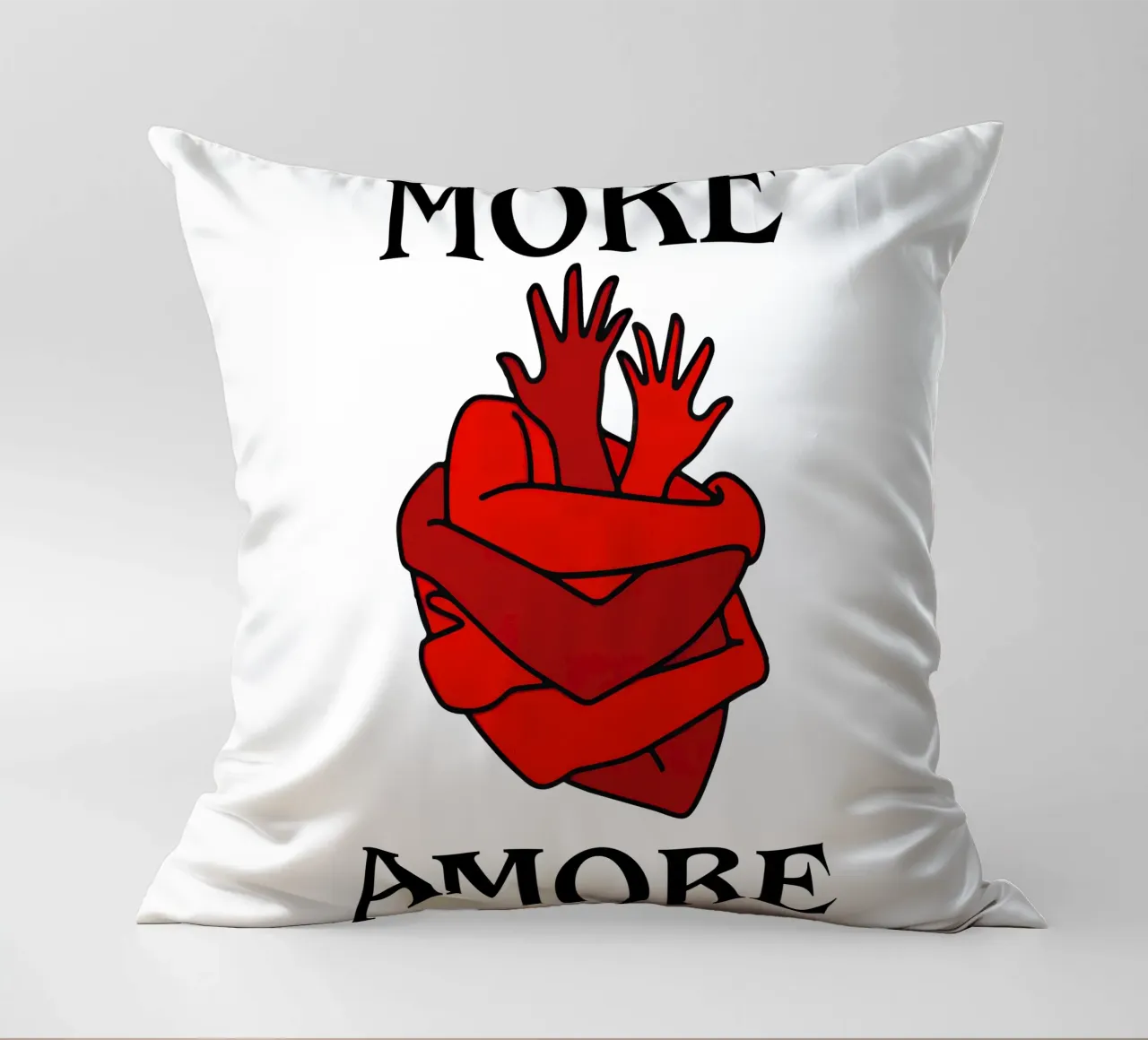 More Amore – Wrapped in Love cuscino da Attaboy Dsgn