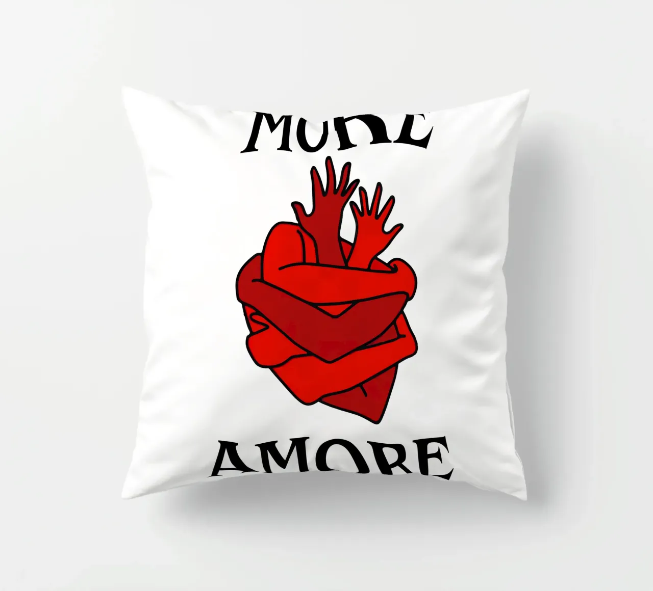 More Amore – Wrapped in Love cuscino da Attaboy Dsgn