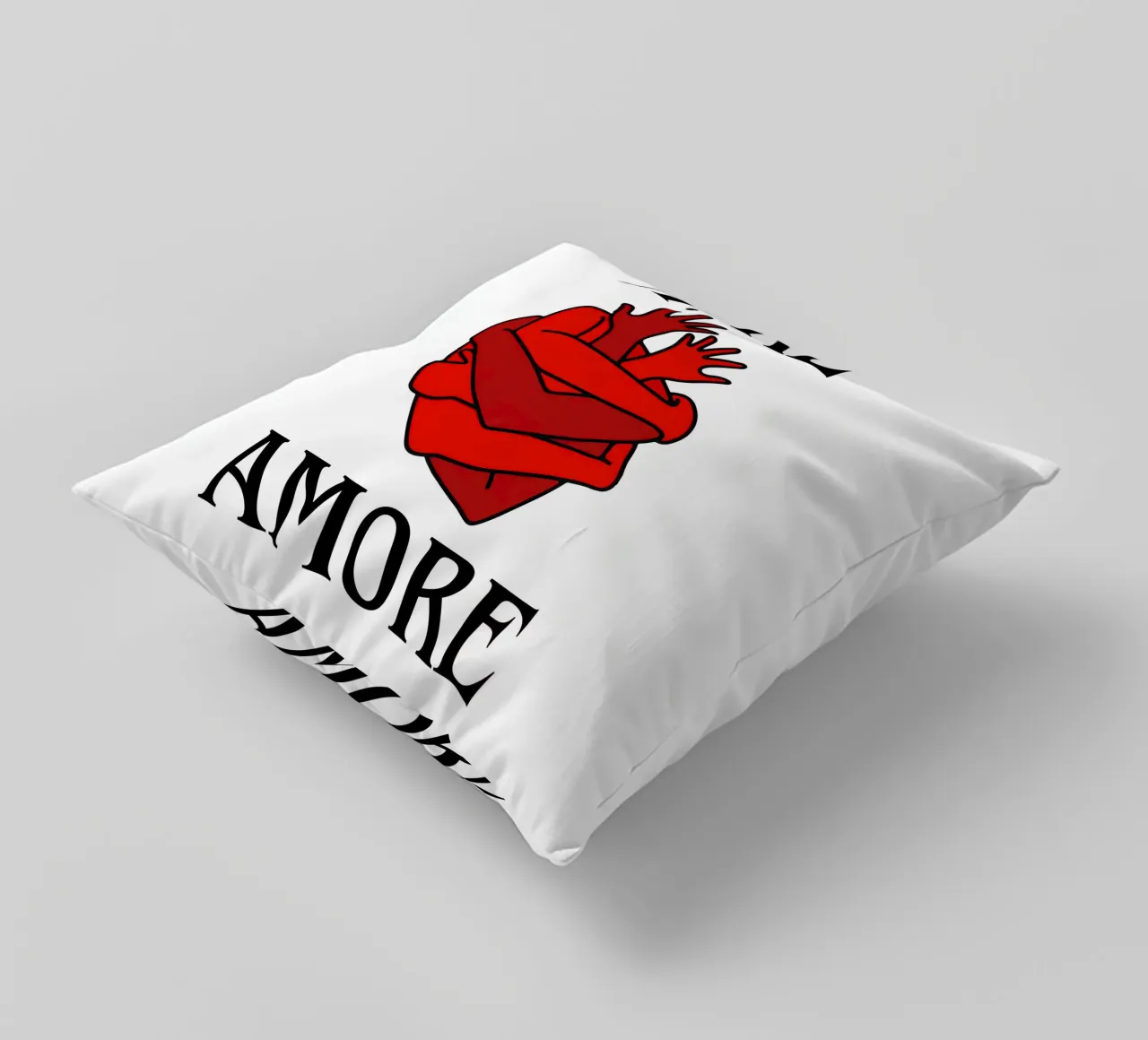 More Amore – Wrapped in Love cuscino da Attaboy Dsgn