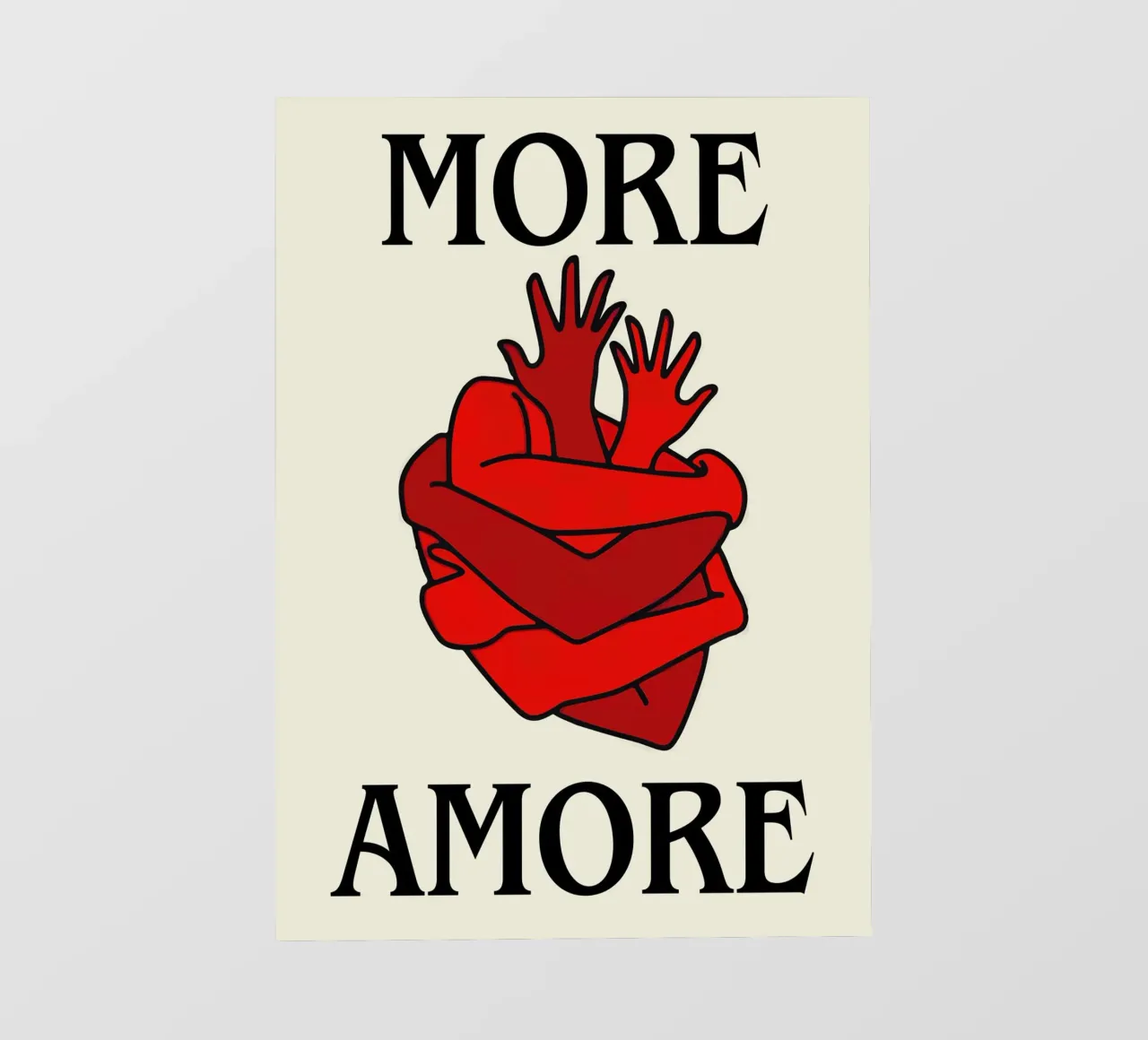 More Amore – Wrapped in Love pellicola backlit da Attaboy Dsgn