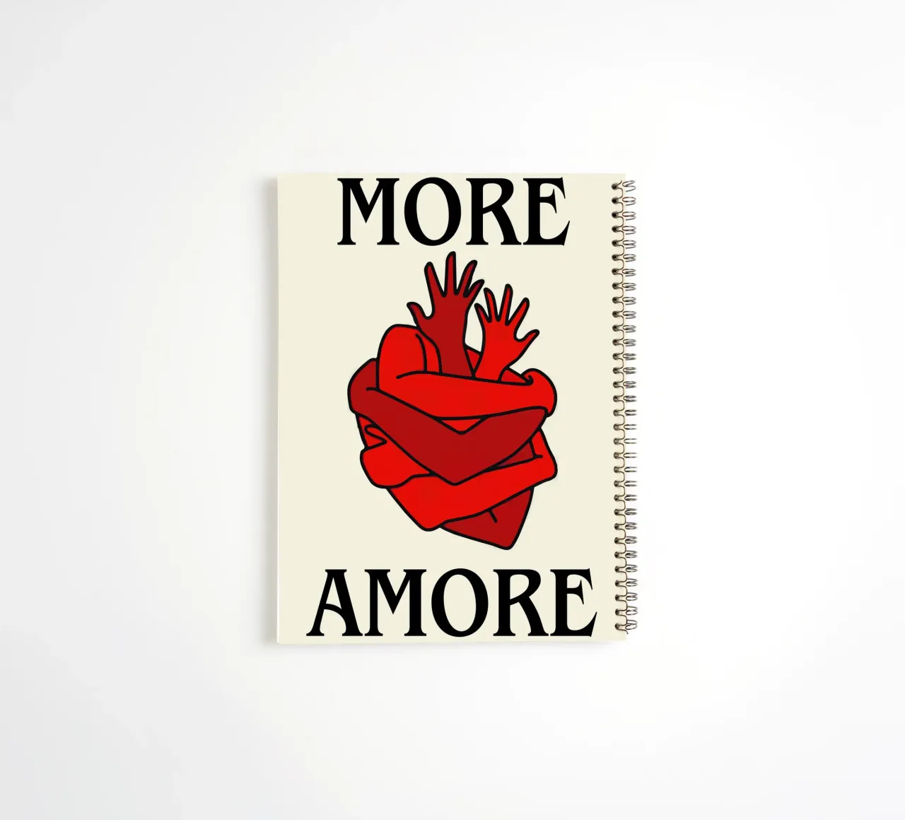 More Amore – Wrapped in Love diario ad anelli da Attaboy Dsgn