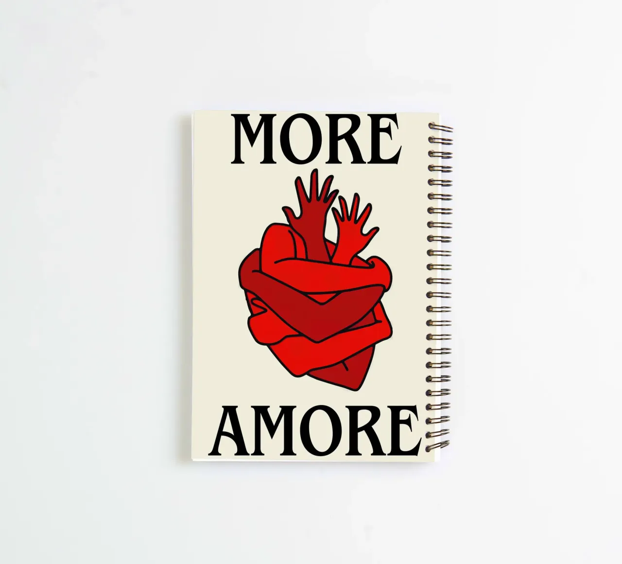 More Amore – Wrapped in Love diario ad anelli da Attaboy Dsgn