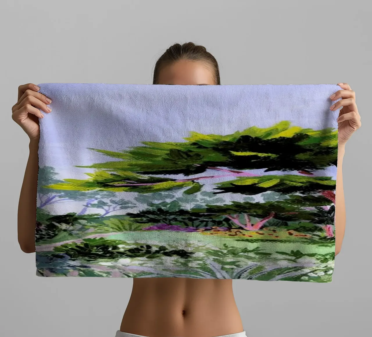 Cypress Grove asciugamano da bagno da Sarah Gesek