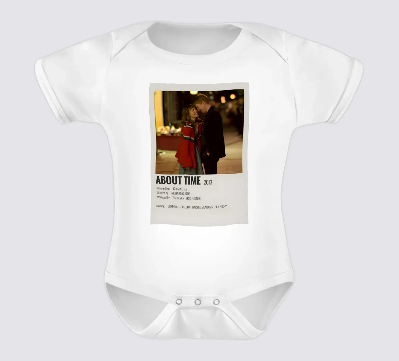 ABOUT TIME 2013 body neonato maniche corte da MVFminimalist