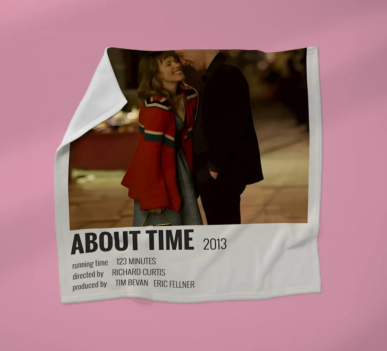 ABOUT TIME 2013 coperta in pile da MVFminimalist