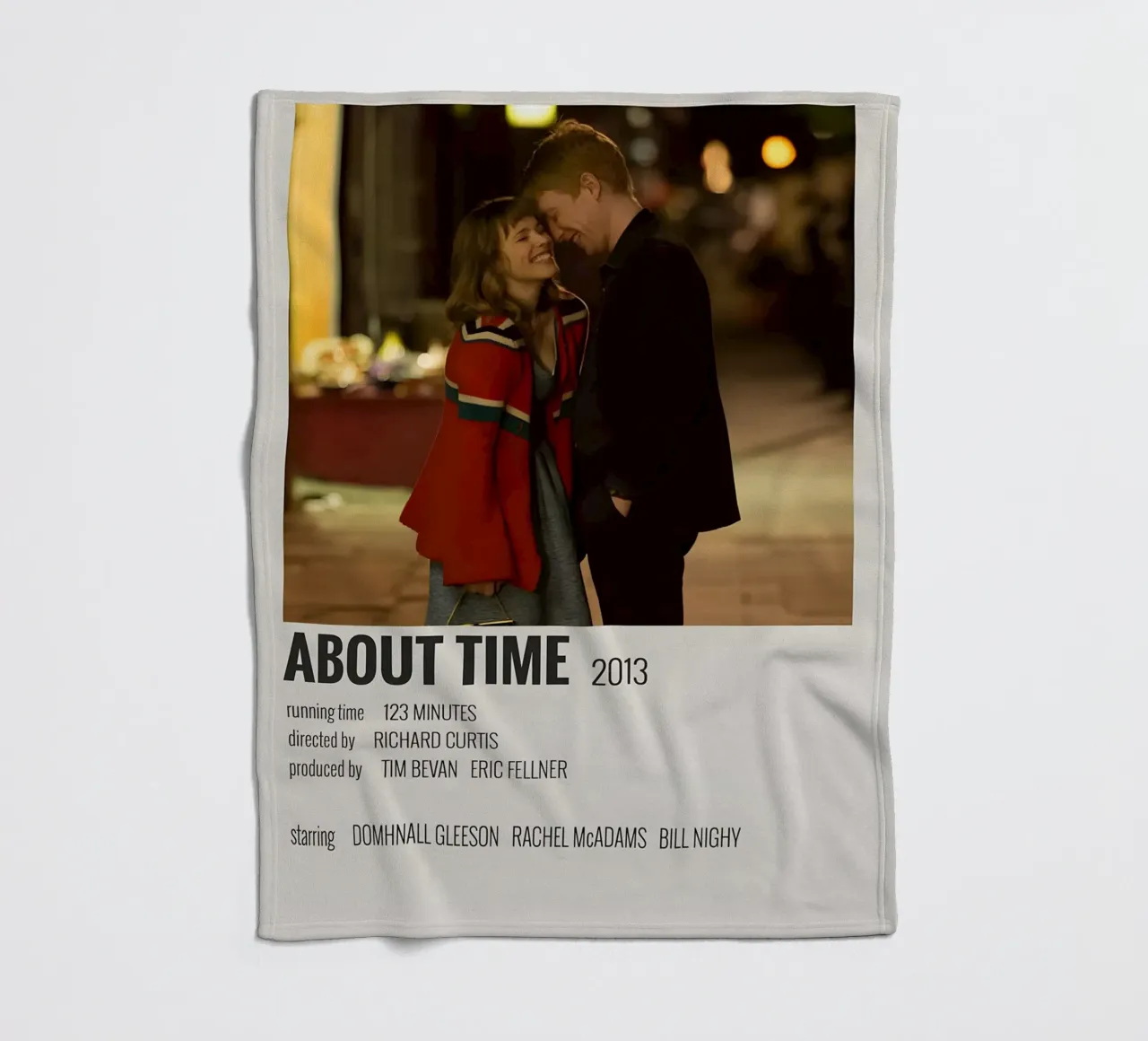 ABOUT TIME 2013 coperta in pile da MVFminimalist