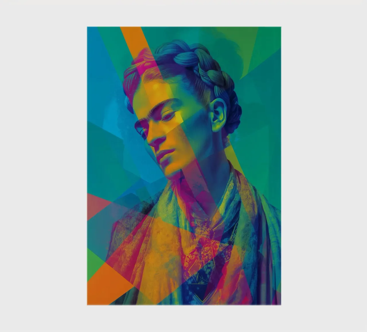 Frida's play of colours notebook by Carinaprint