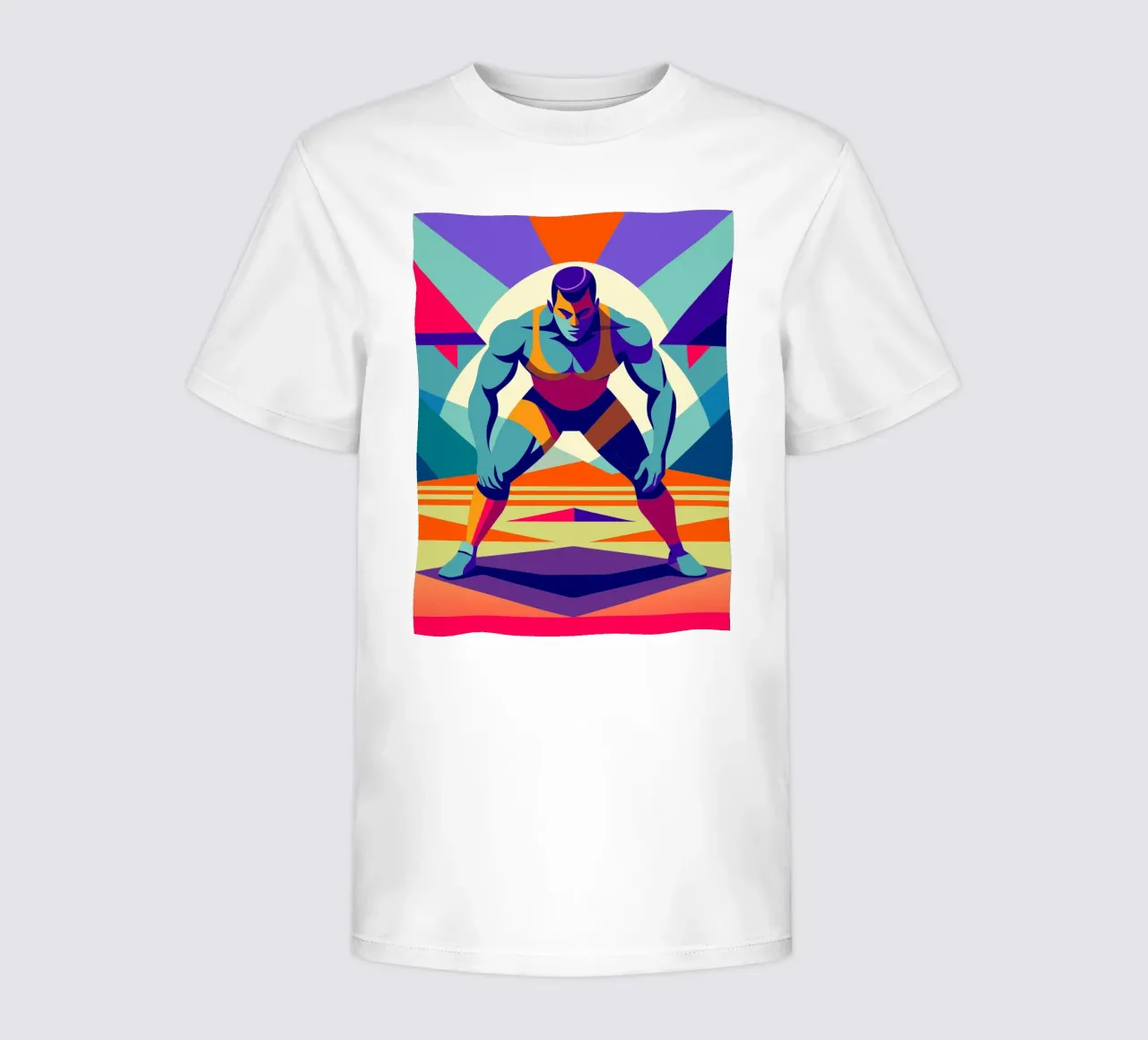 lucha libre deporte vector imaginación camiseta para niños de Faiza