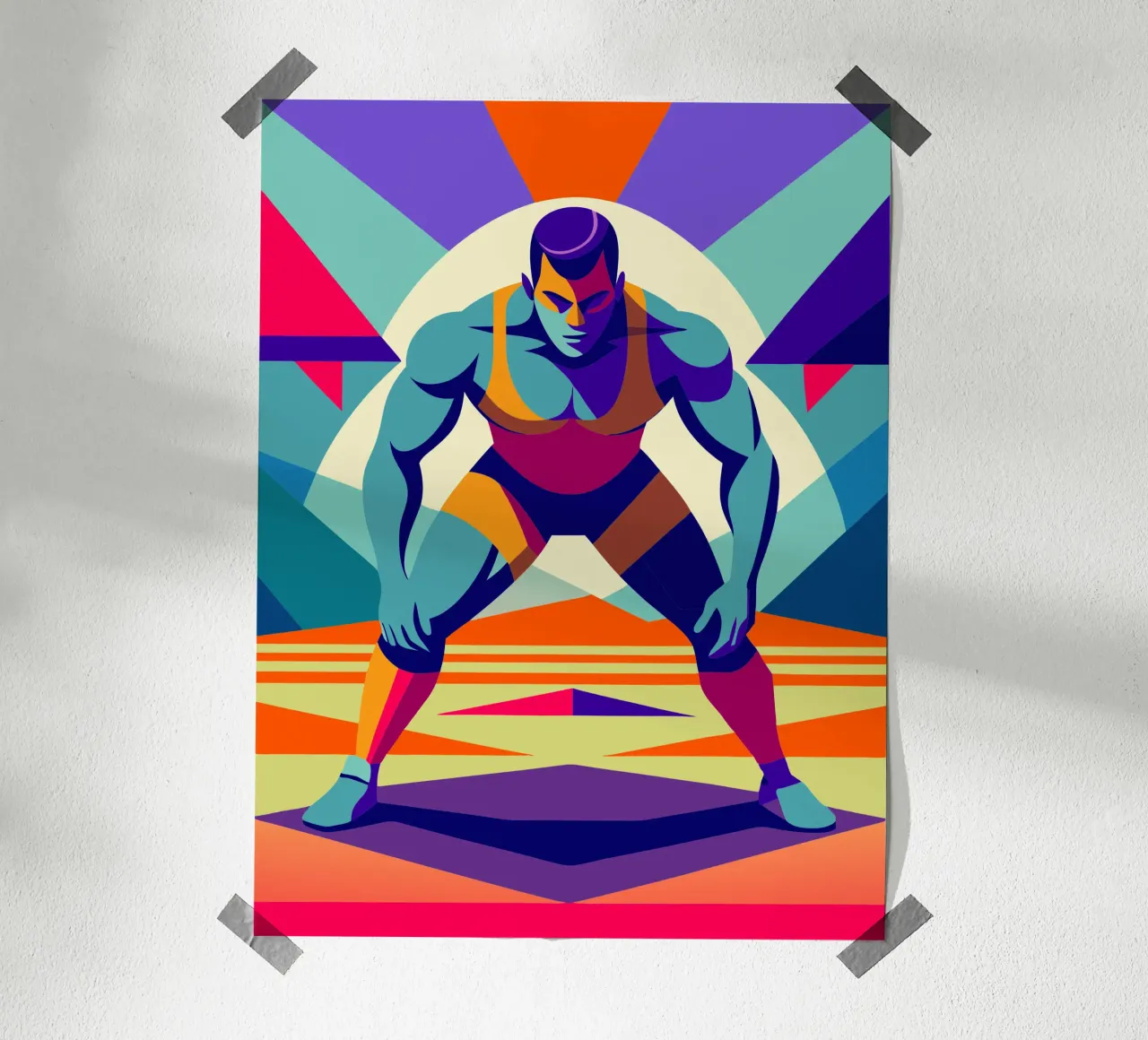 lucha libre deporte vector imaginación hahnemühle de Faiza