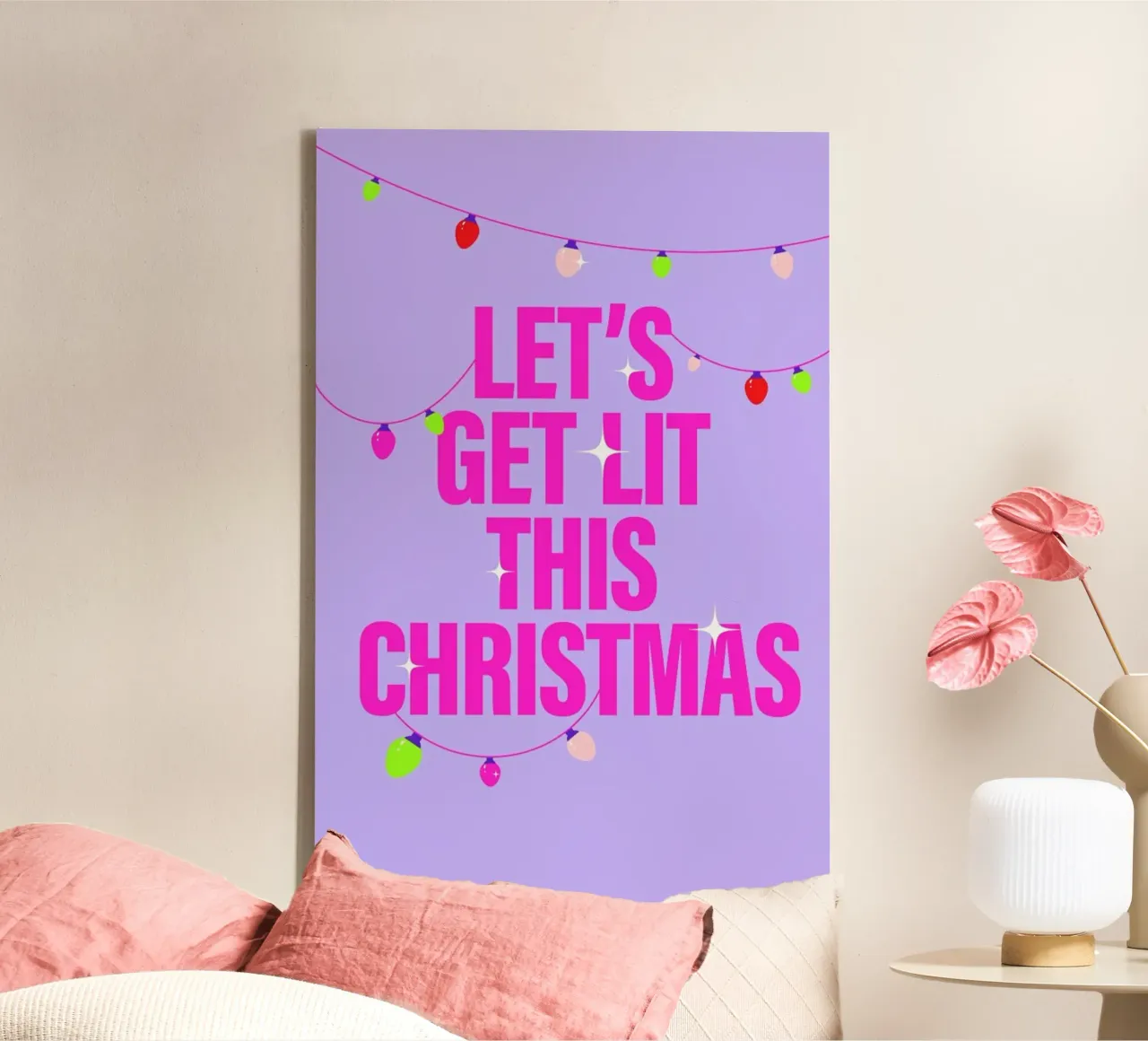 Get Lit tela con Cornice a cassetta da Studio One