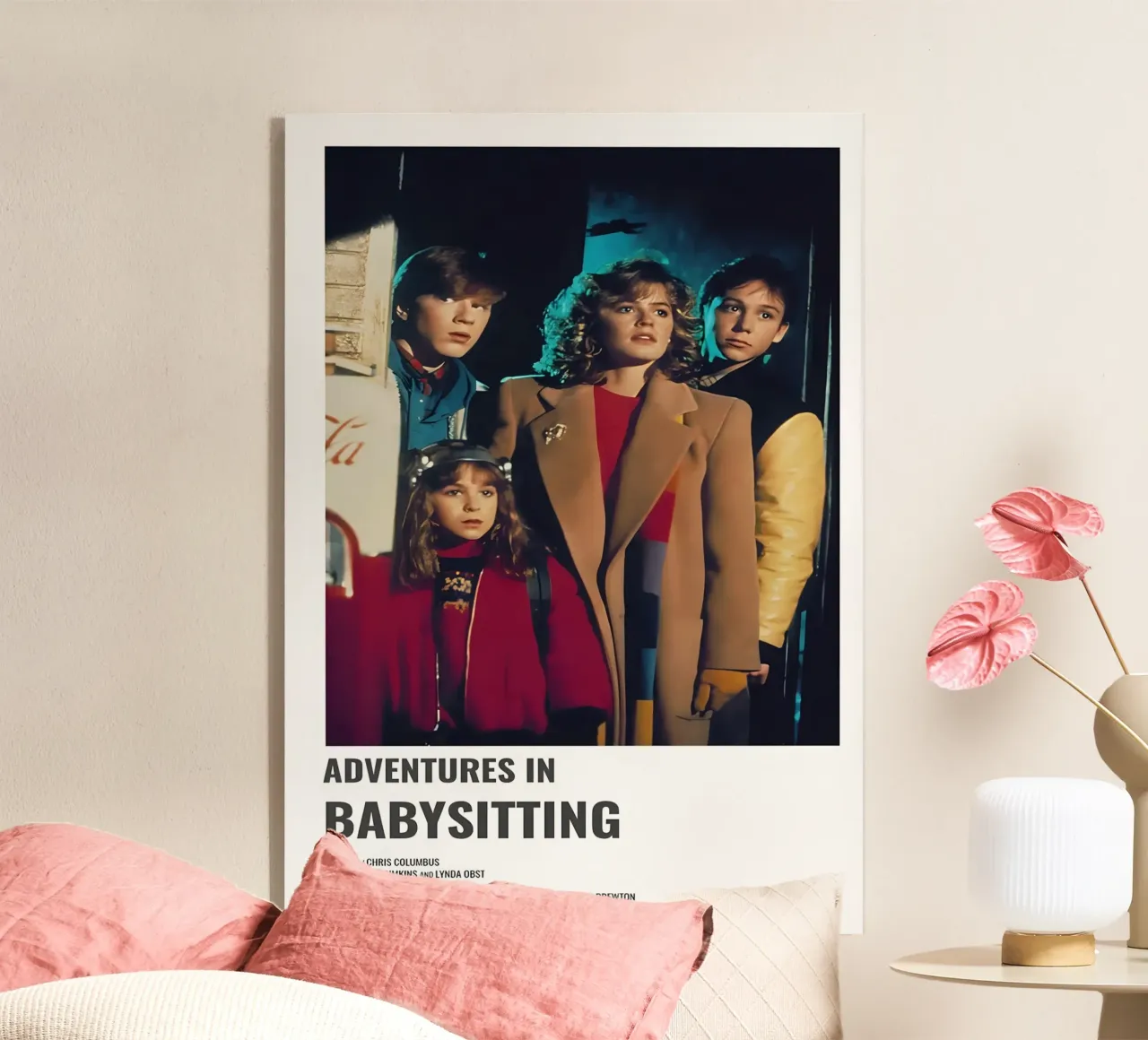 ADVENTURES IN BABYSITTING plexiglass da MVFminimalist