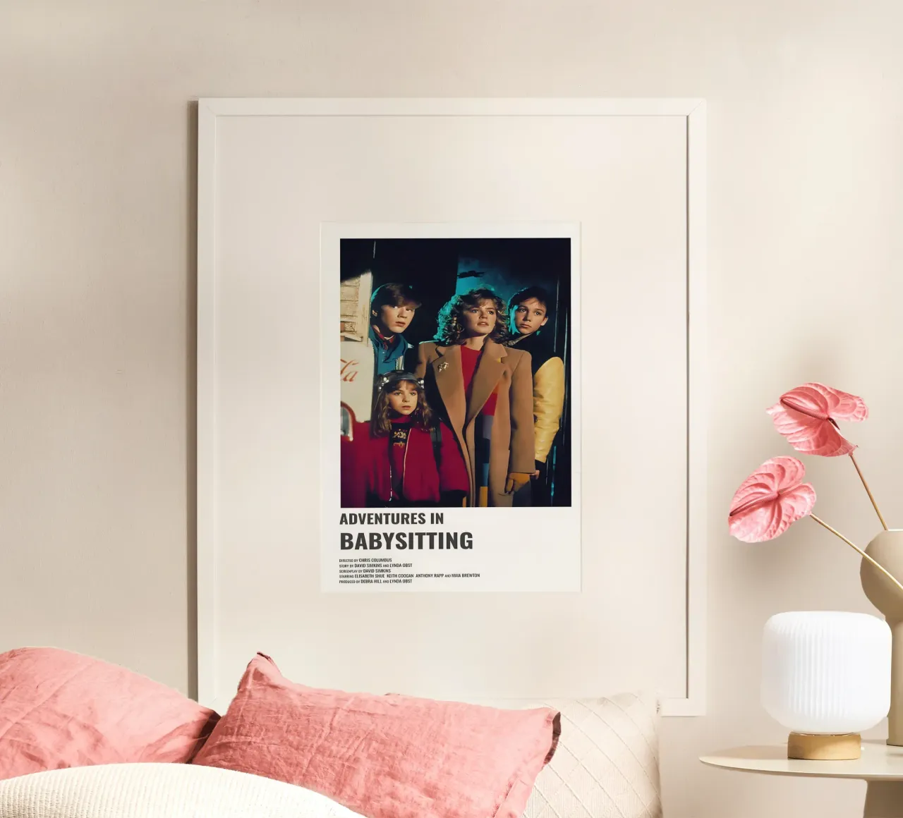 ADVENTURES IN BABYSITTING carta hahnemühle da MVFminimalist