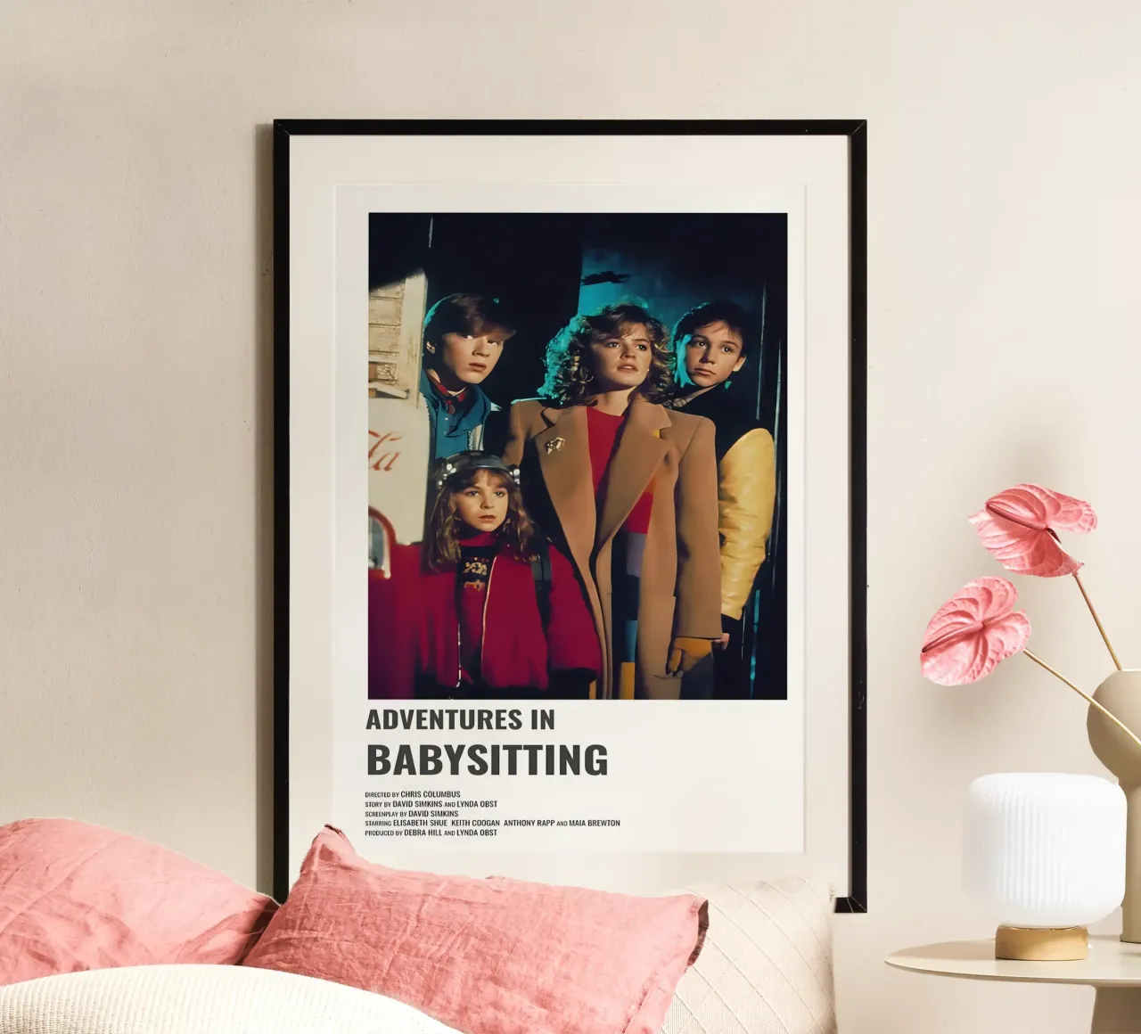 ADVENTURES IN BABYSITTING carta hahnemühle da MVFminimalist