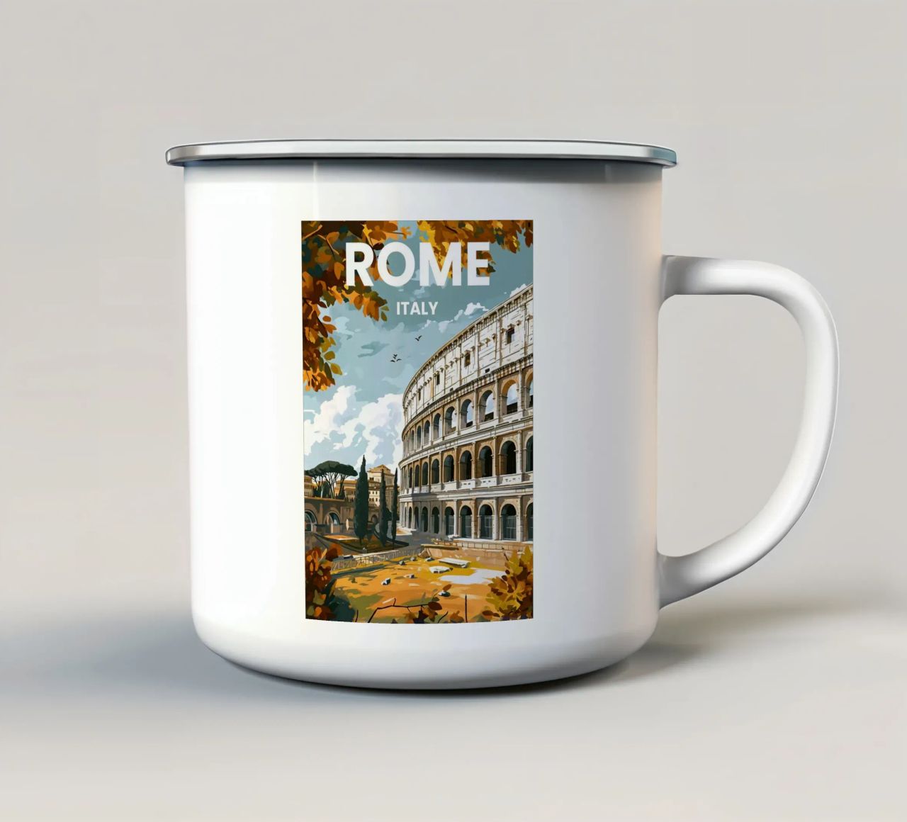Roma tazza in smalto da Michael Wiese
