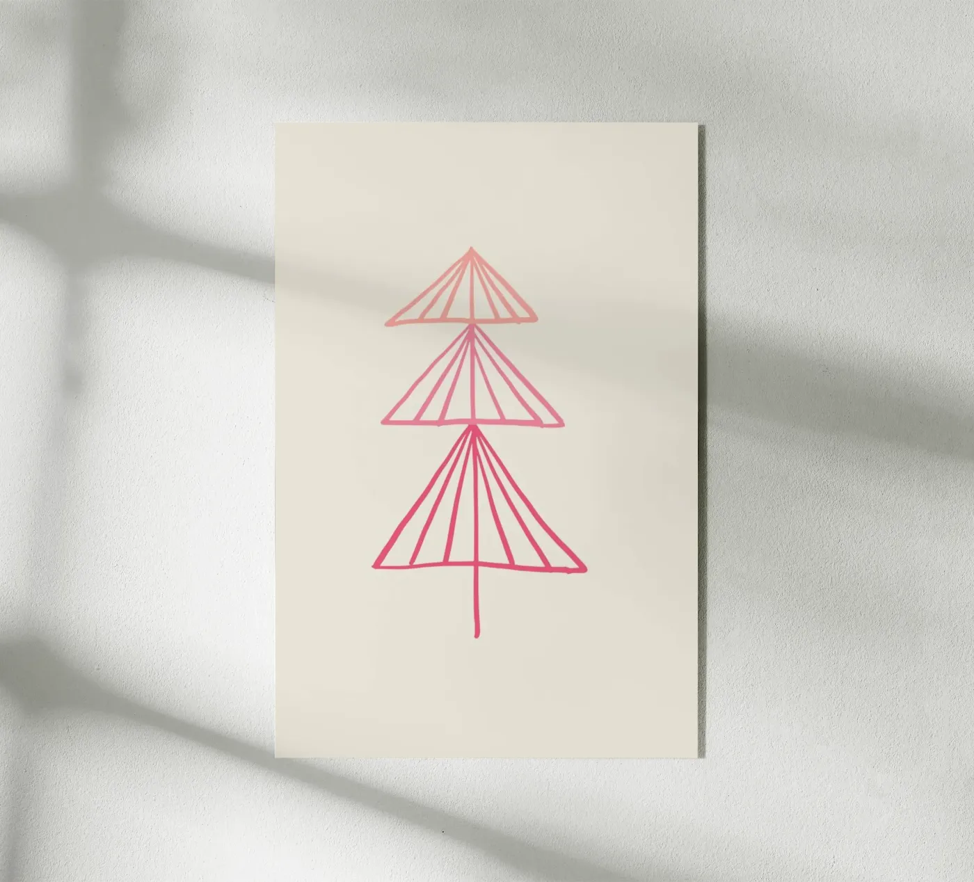 Blush Tree plexiglass da KRUTH DESIGN