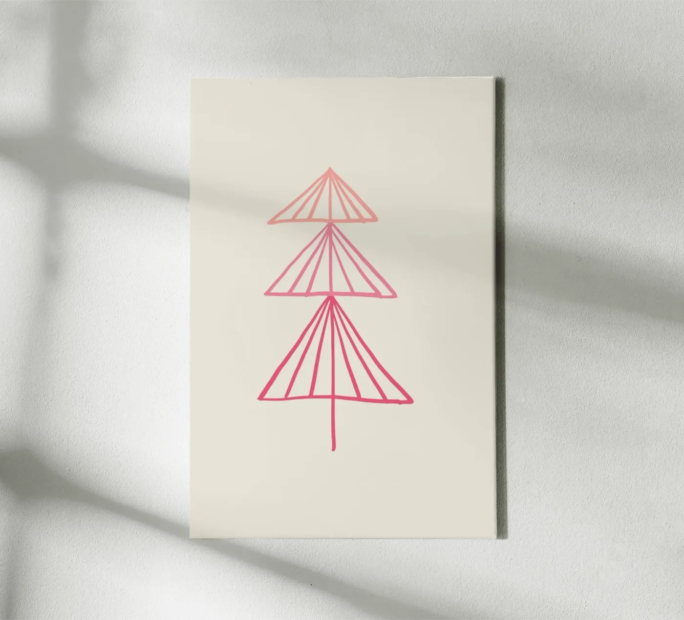 Blush Tree tela da KRUTH DESIGN