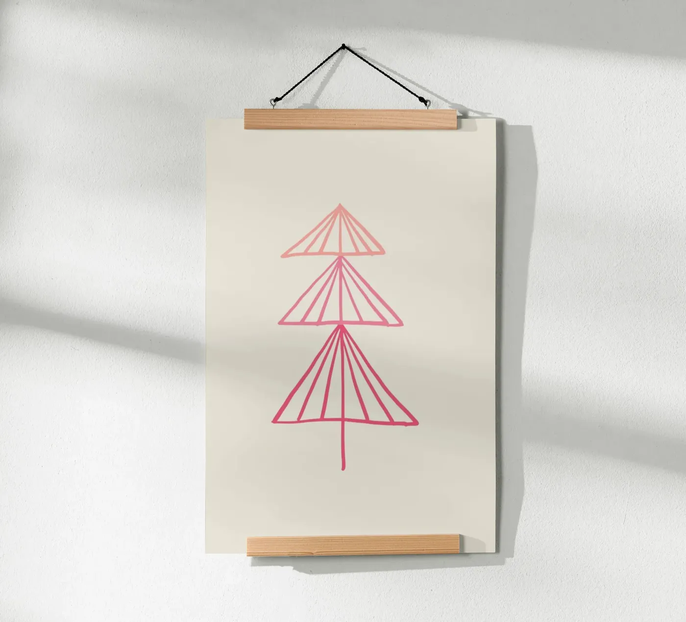 Blush Tree Poster von KRUTH DESIGN