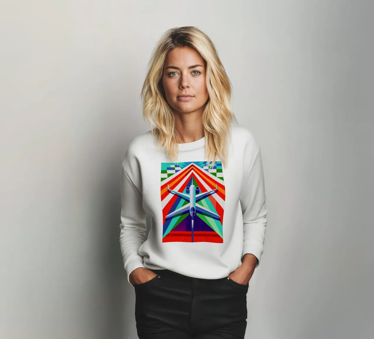 vettore aereo felpa da Elfath