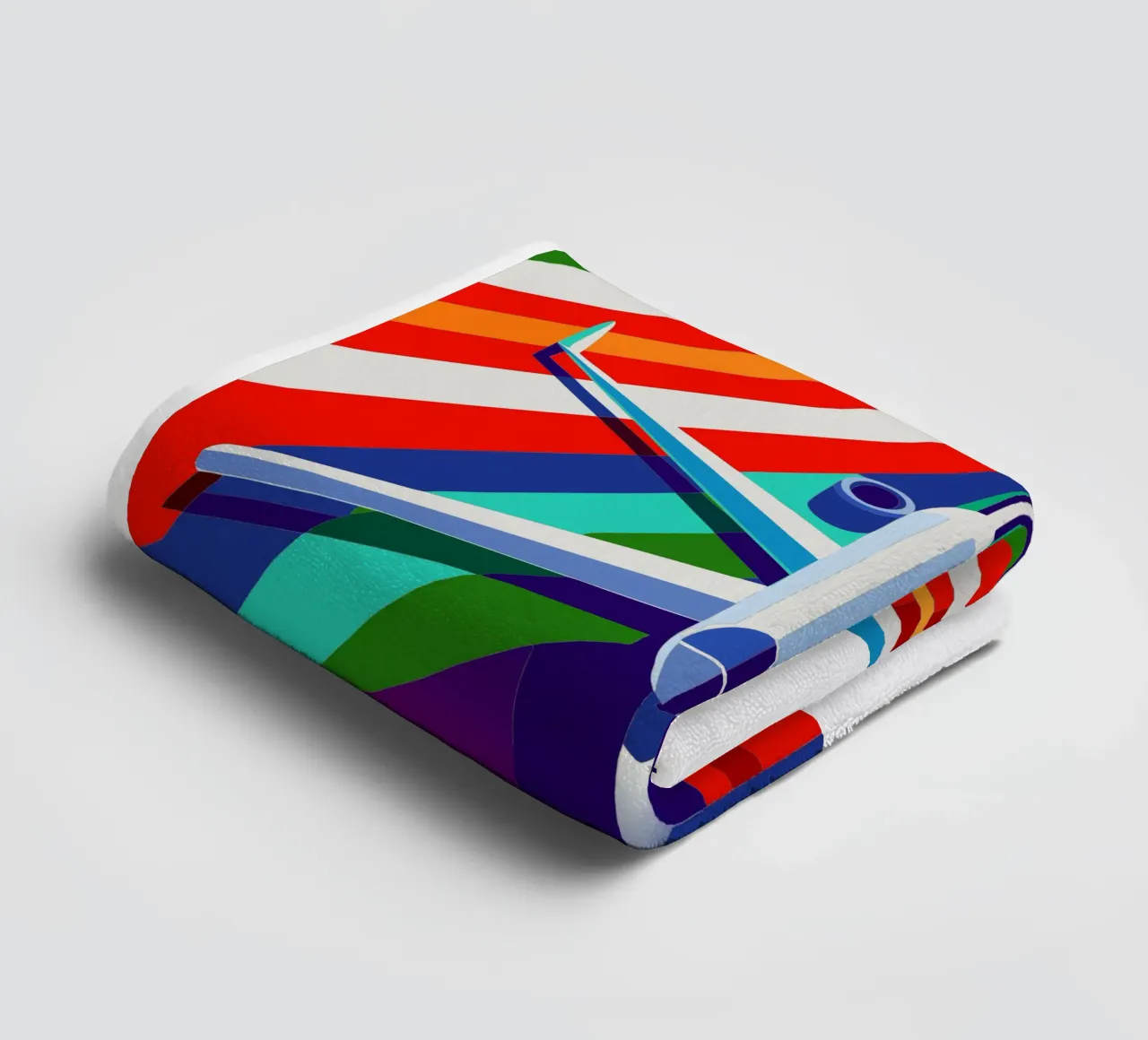 Flugzeugvektor Handtuch von Elfath